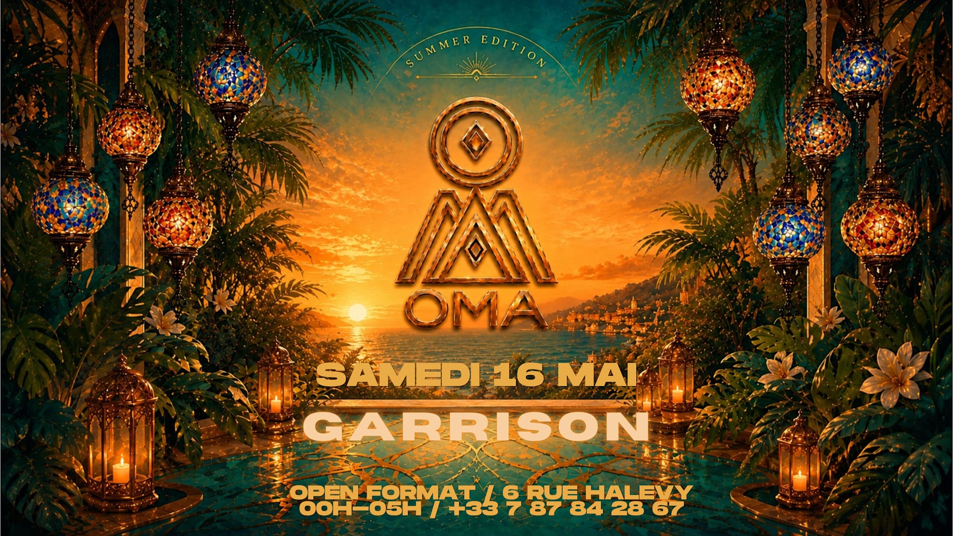 Oma Club - Sam 16/05 - Garrison