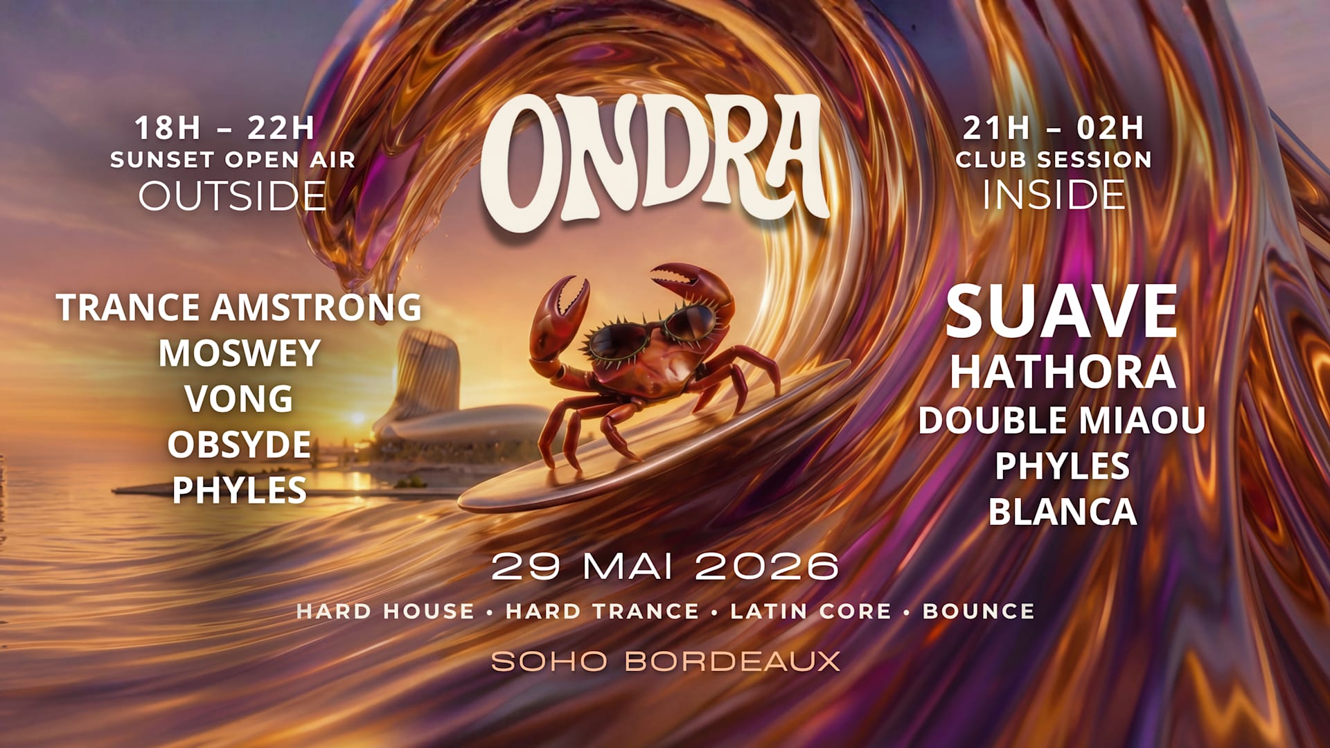 Ondra : Open Air & Club Session - Soho