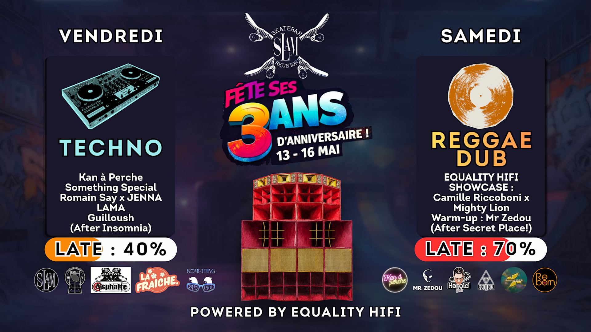 3 Ans Slam Skatebar
