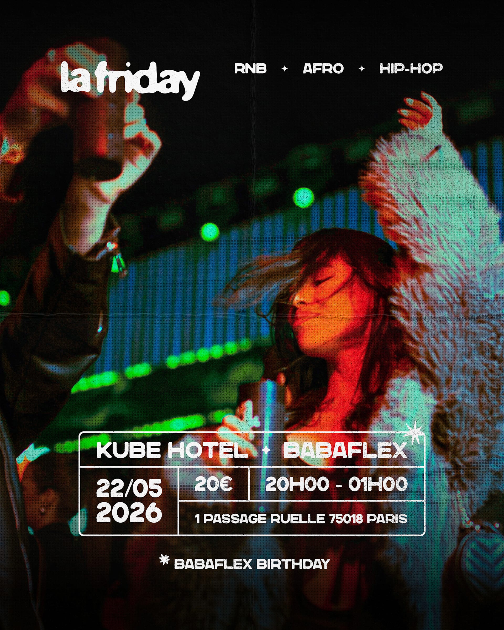 La Friday X Babaflex Birthday