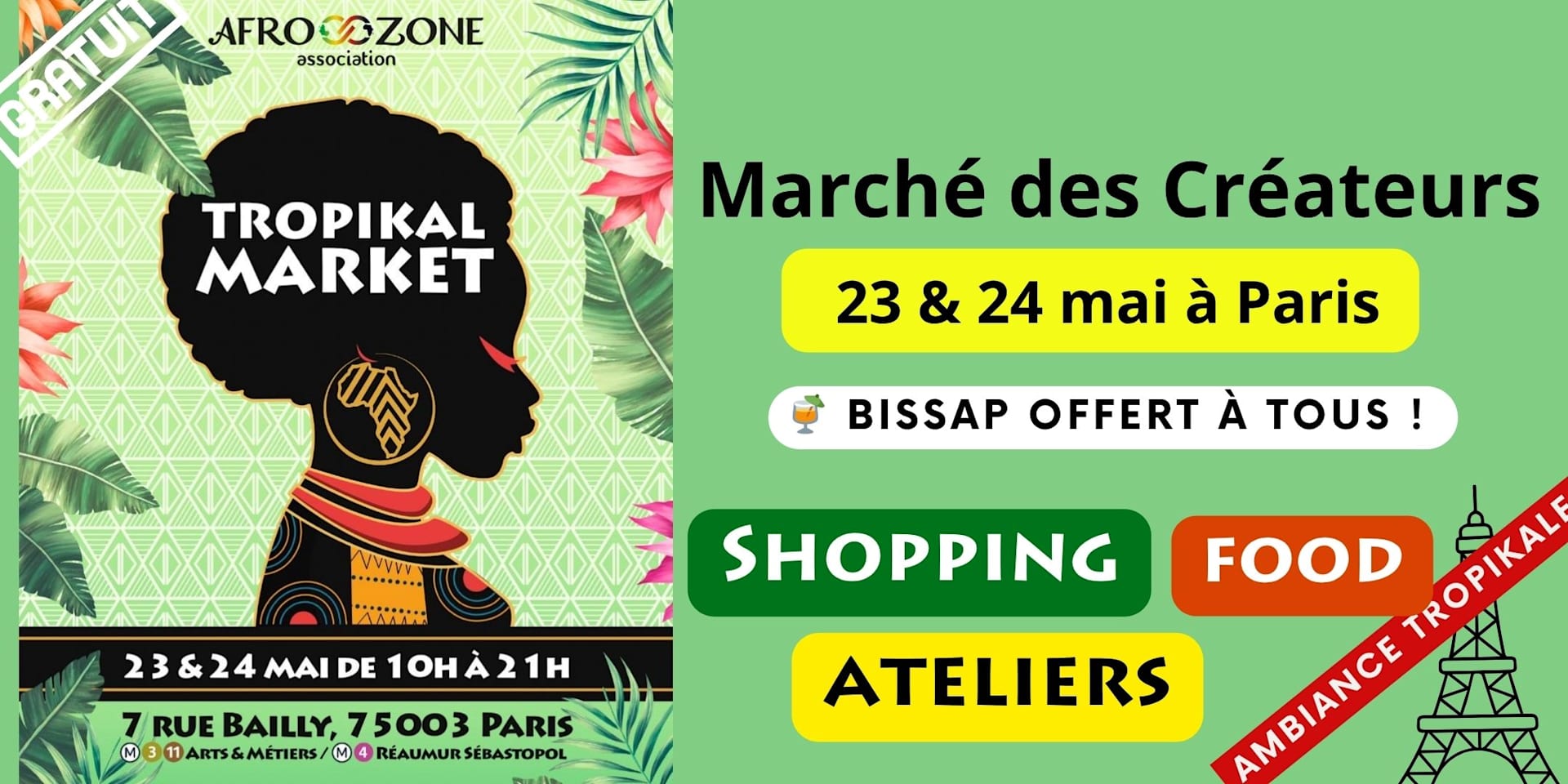 Marché Des Créateurs, Tropikal Market