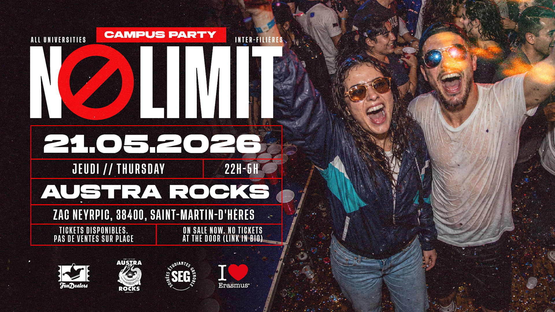 Campus Party - No Limit @ Austra Rocks