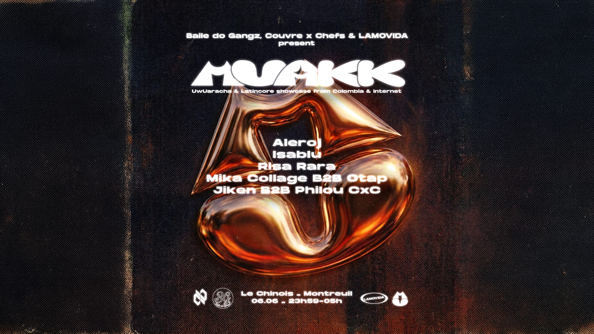 Muakk Showcase + Risa Rara By Bdb // CXC // Lamovida