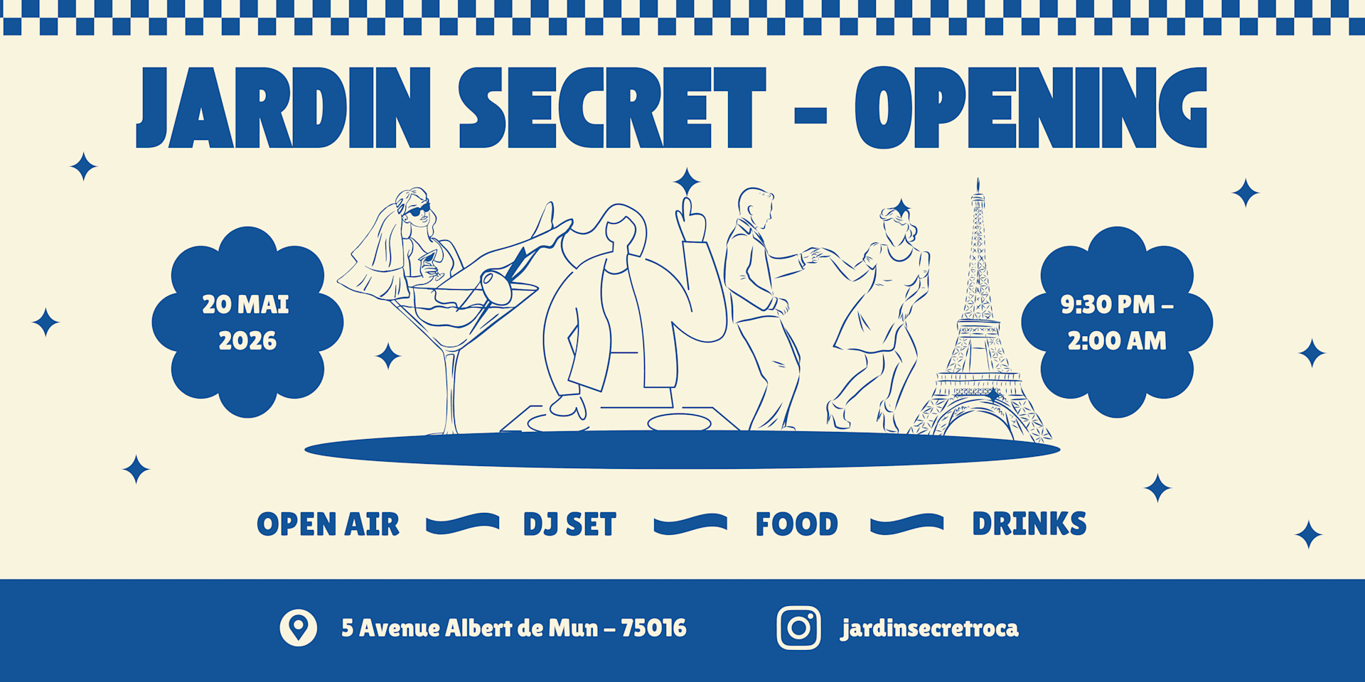 Jardin Secret | Open Air | 20 Mai