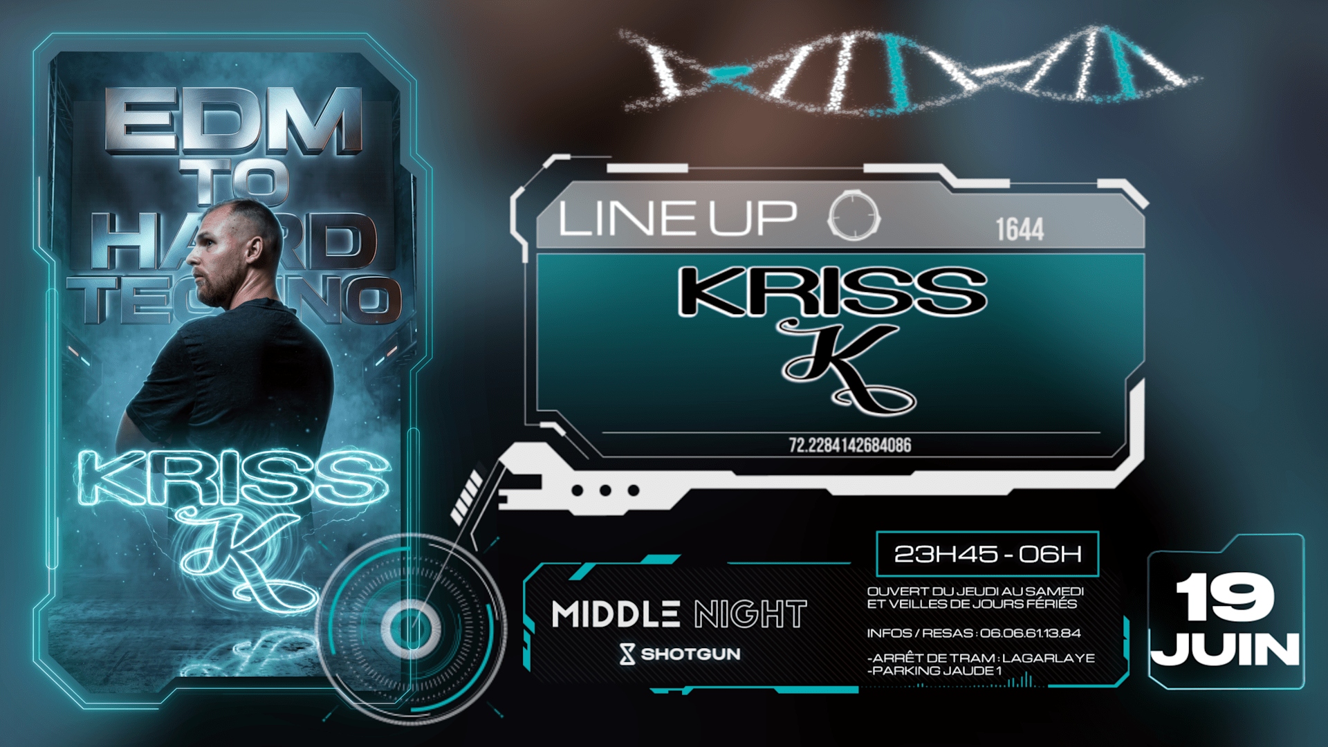 Edm To Hard Techno - Kriss K