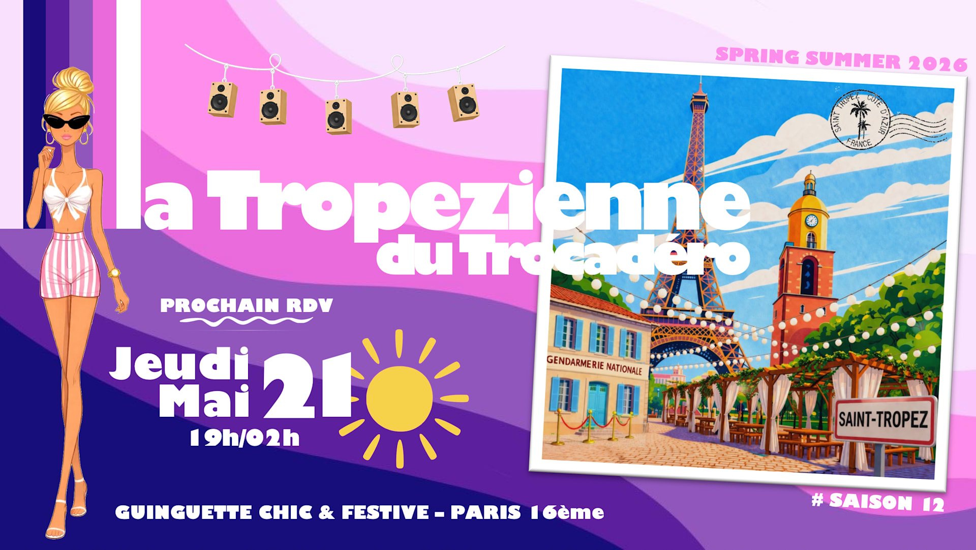 La Tropezienne Du Trocadero I Apero Clubbing I Open Air Xxl