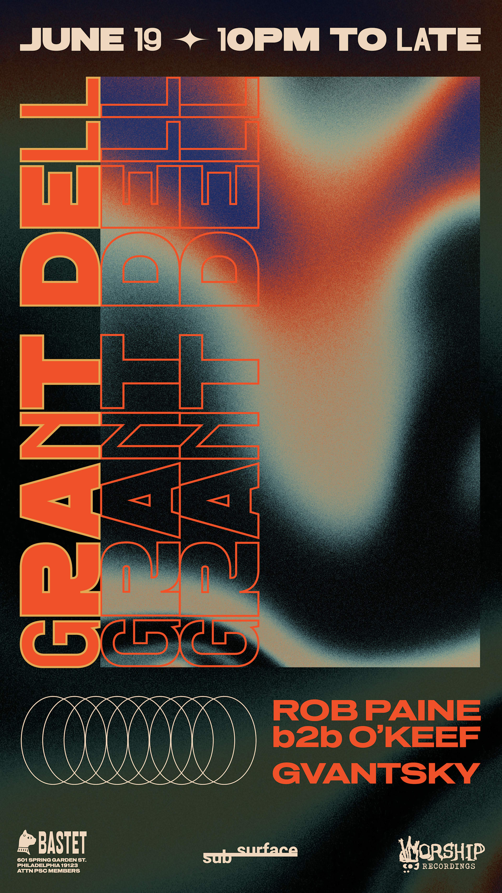 Subsurface + Worship Recordings Pres. : Grant Dell