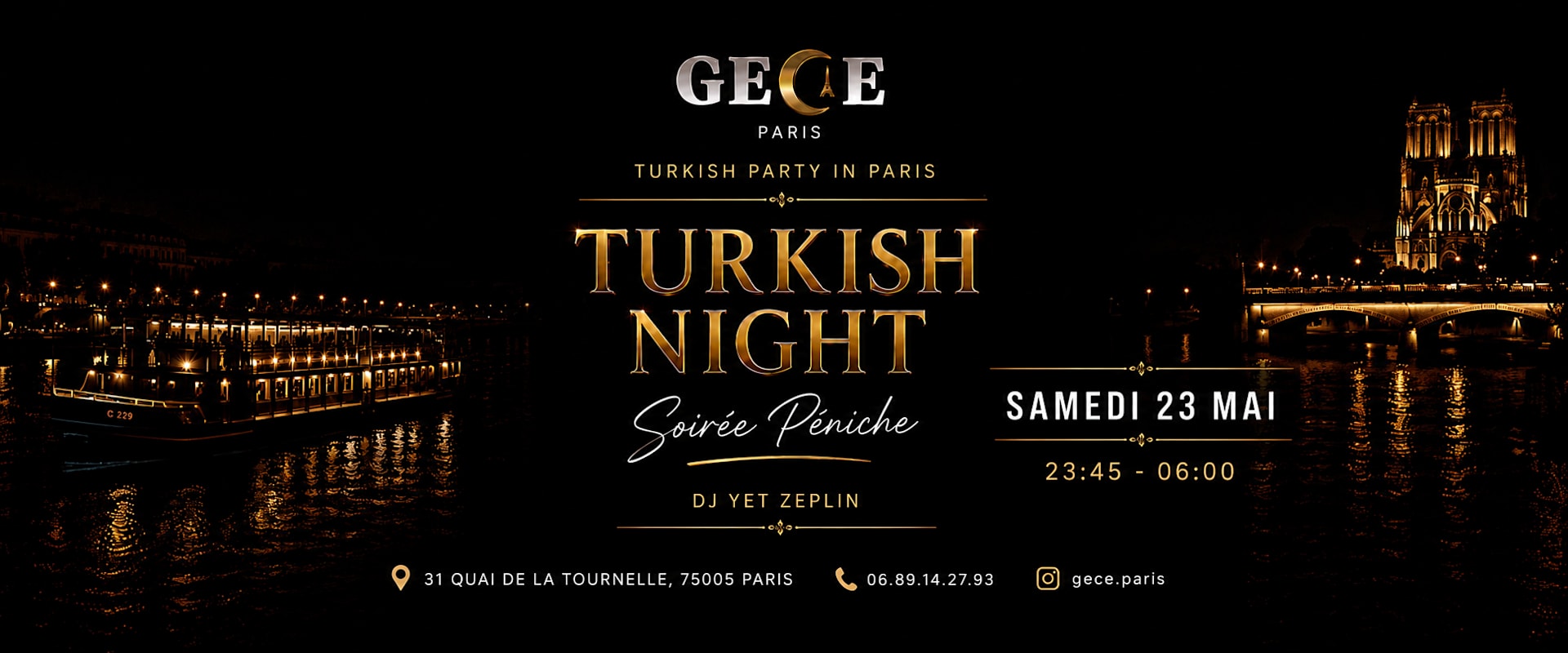 Turkish Night Péniche