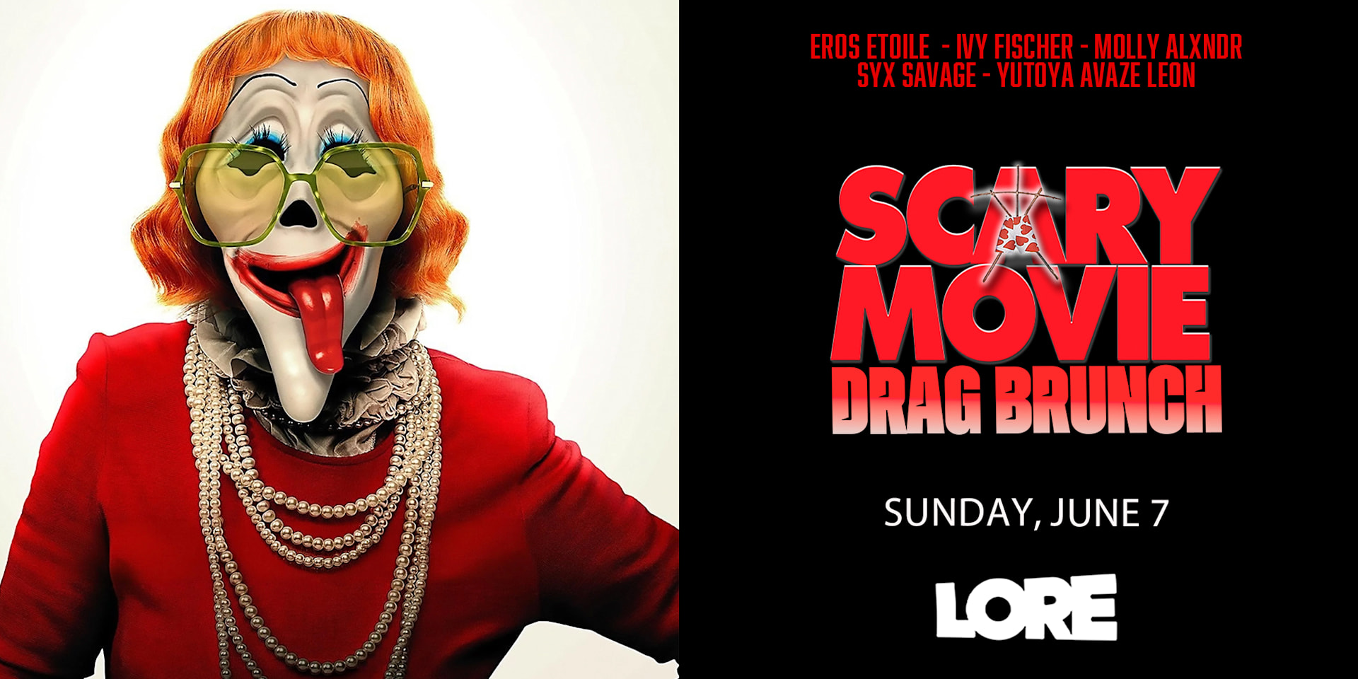 Scary Movie Drag Brunch