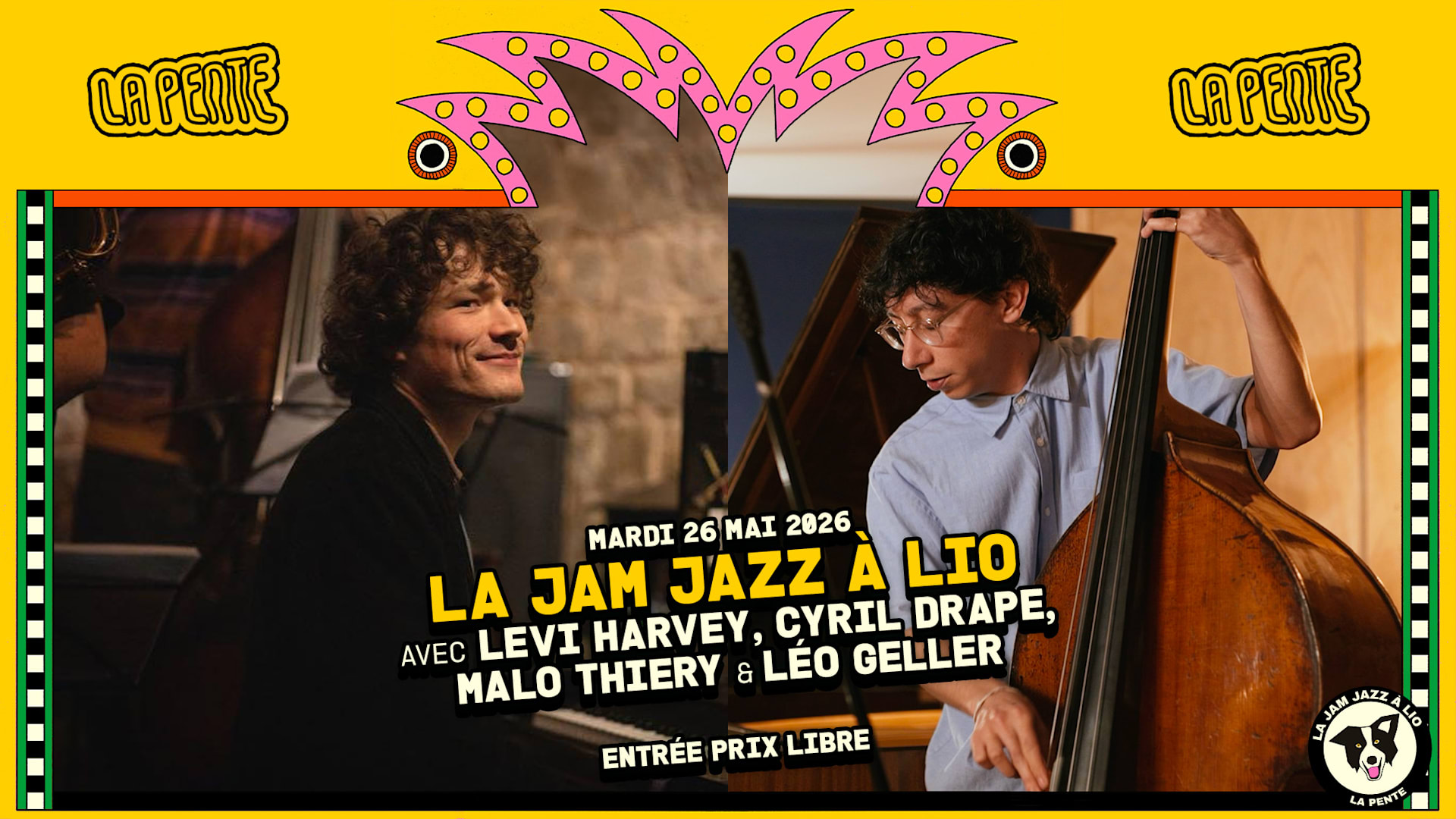 La Jam A Lio #17 Avec Levi Harvey & Cyril Drape