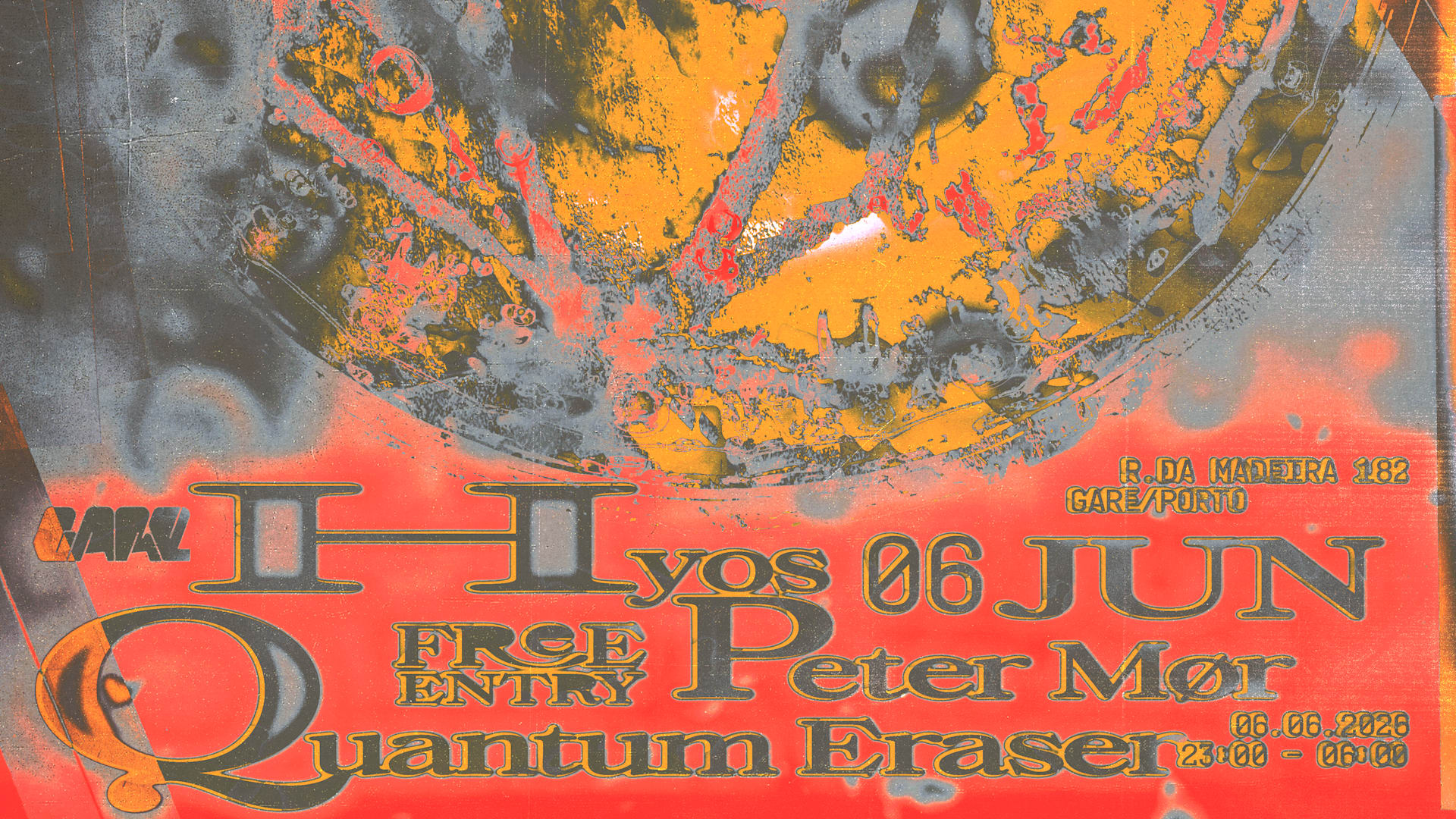 Hyos, Peter Mør, Quantum Eraser (Free Entry)