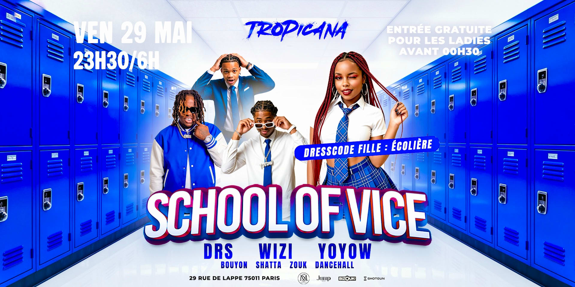 La Tropicana - School Of Vice - Dj Drs Wizi Yoyow