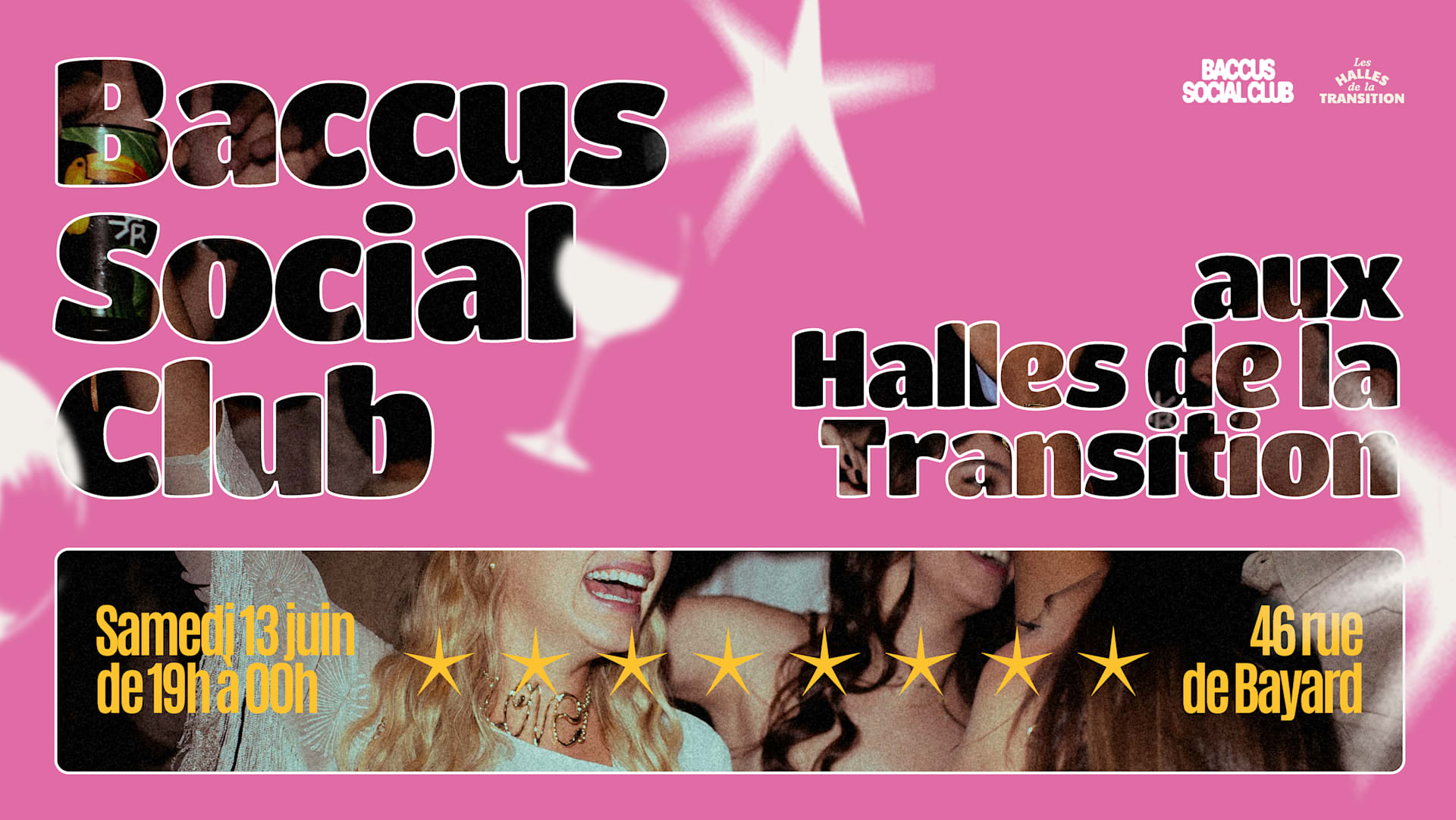 Baccus Social Club X Les Halles De La Transition