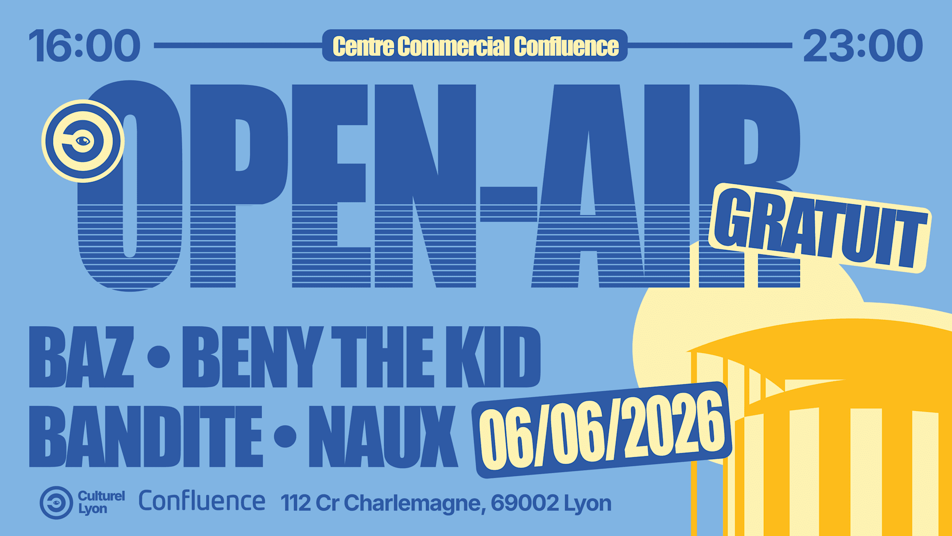 Open Air - Culturel Lyon X Confluence