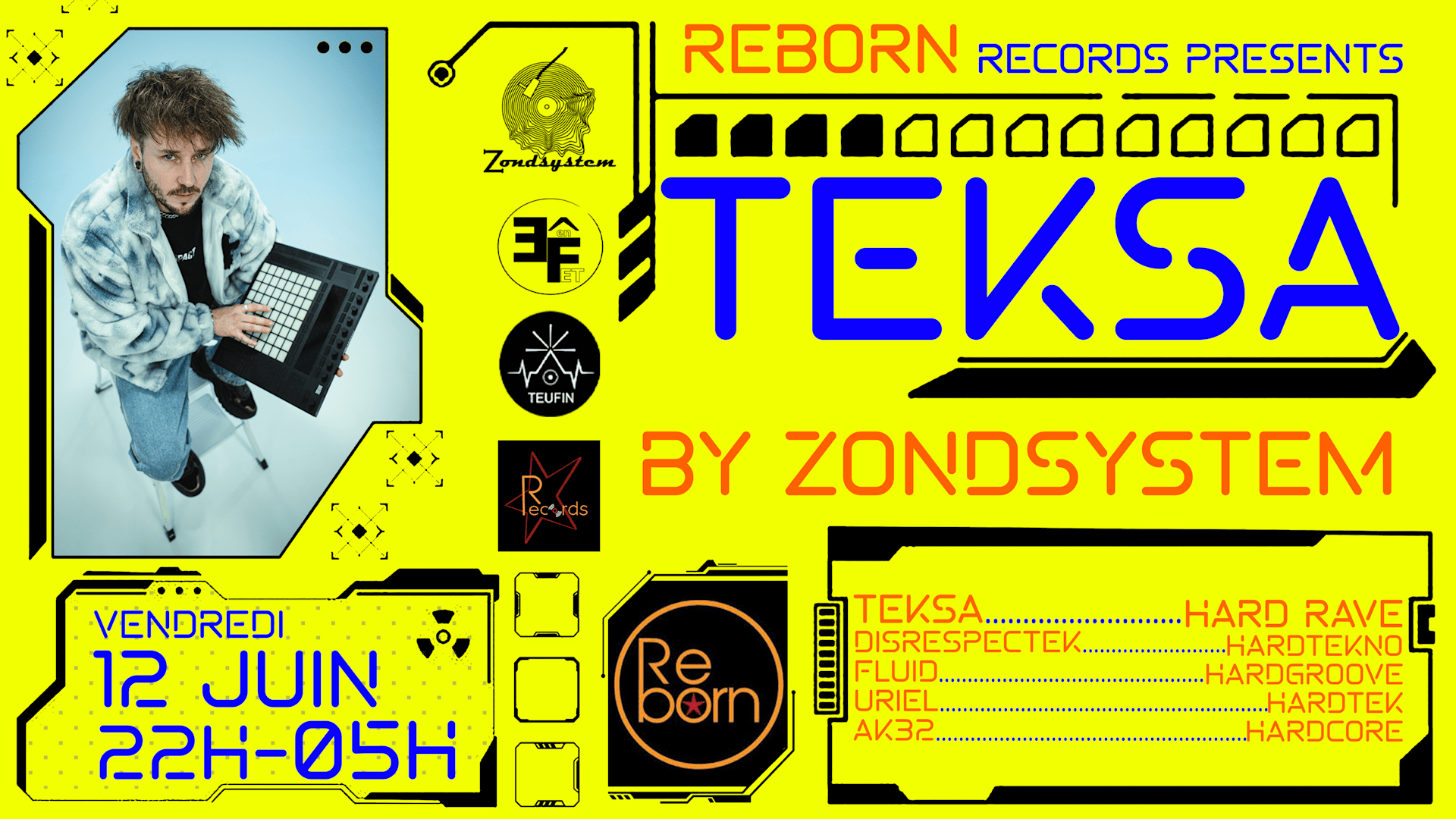 Zondsystem Invite Teksa - Le Reborn