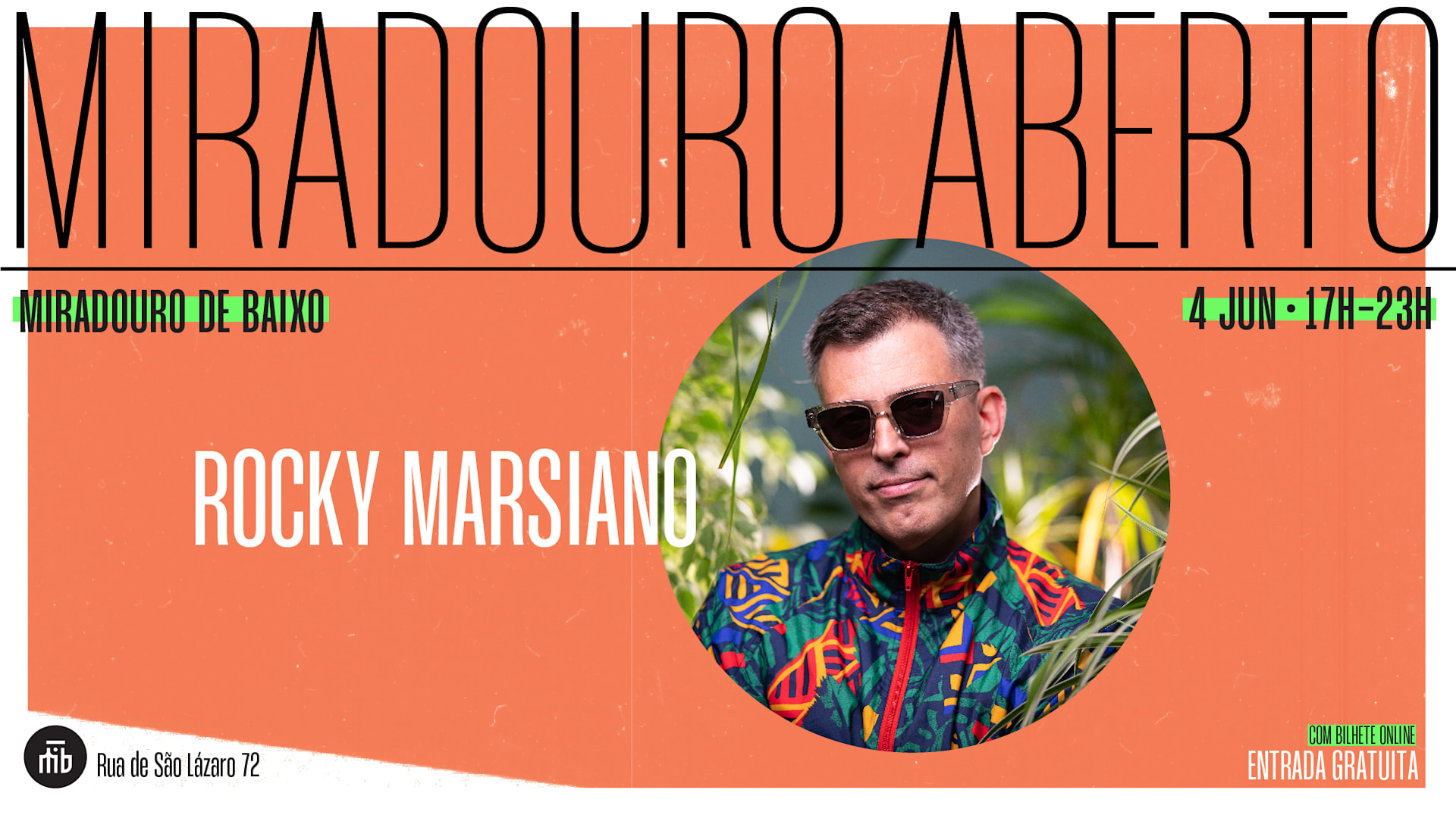 Miradouro Aberto C/ Rocky Marsiano