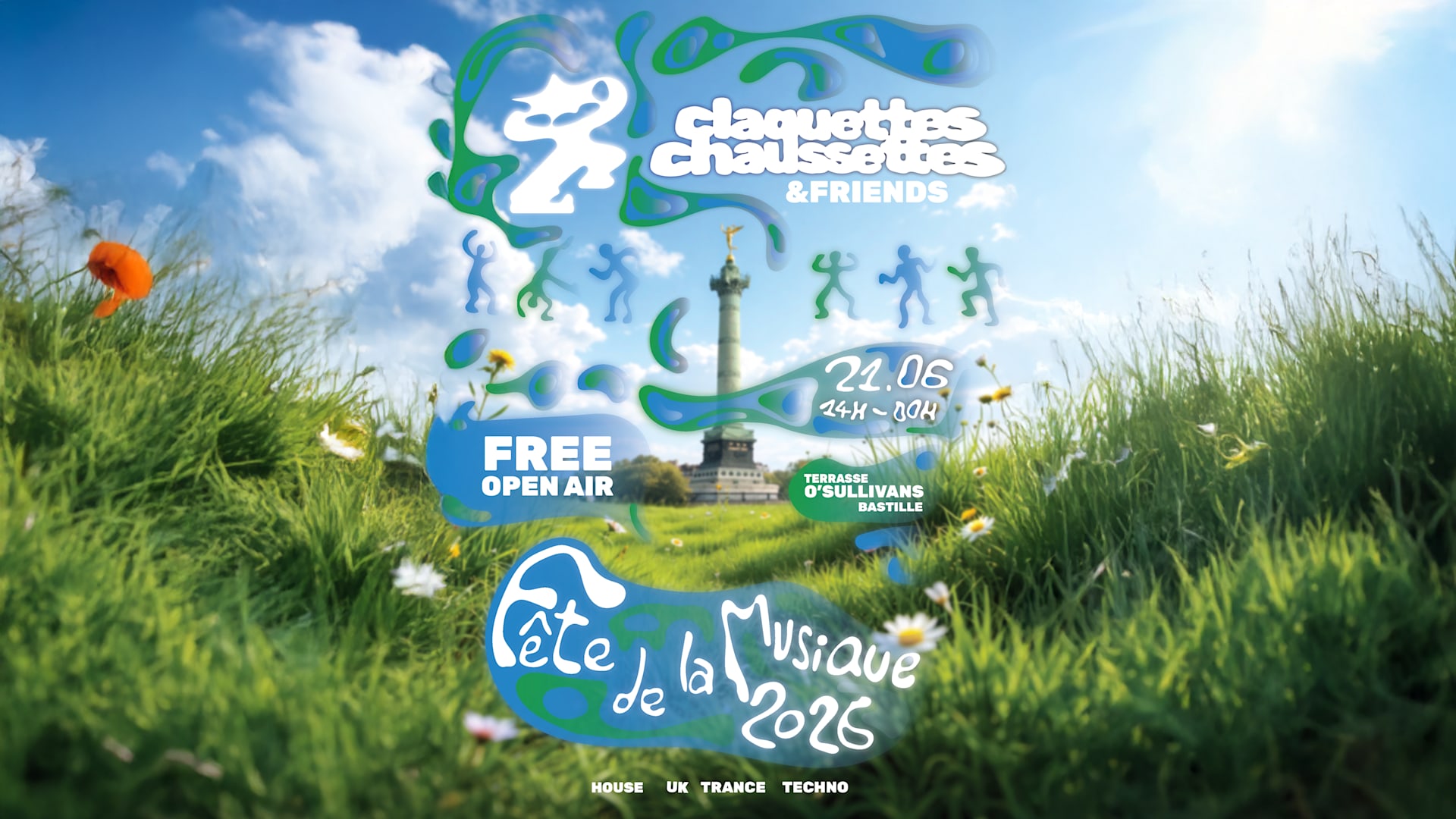 Fête De La Musique 2026 - Claquettes Chaussettes & Friends