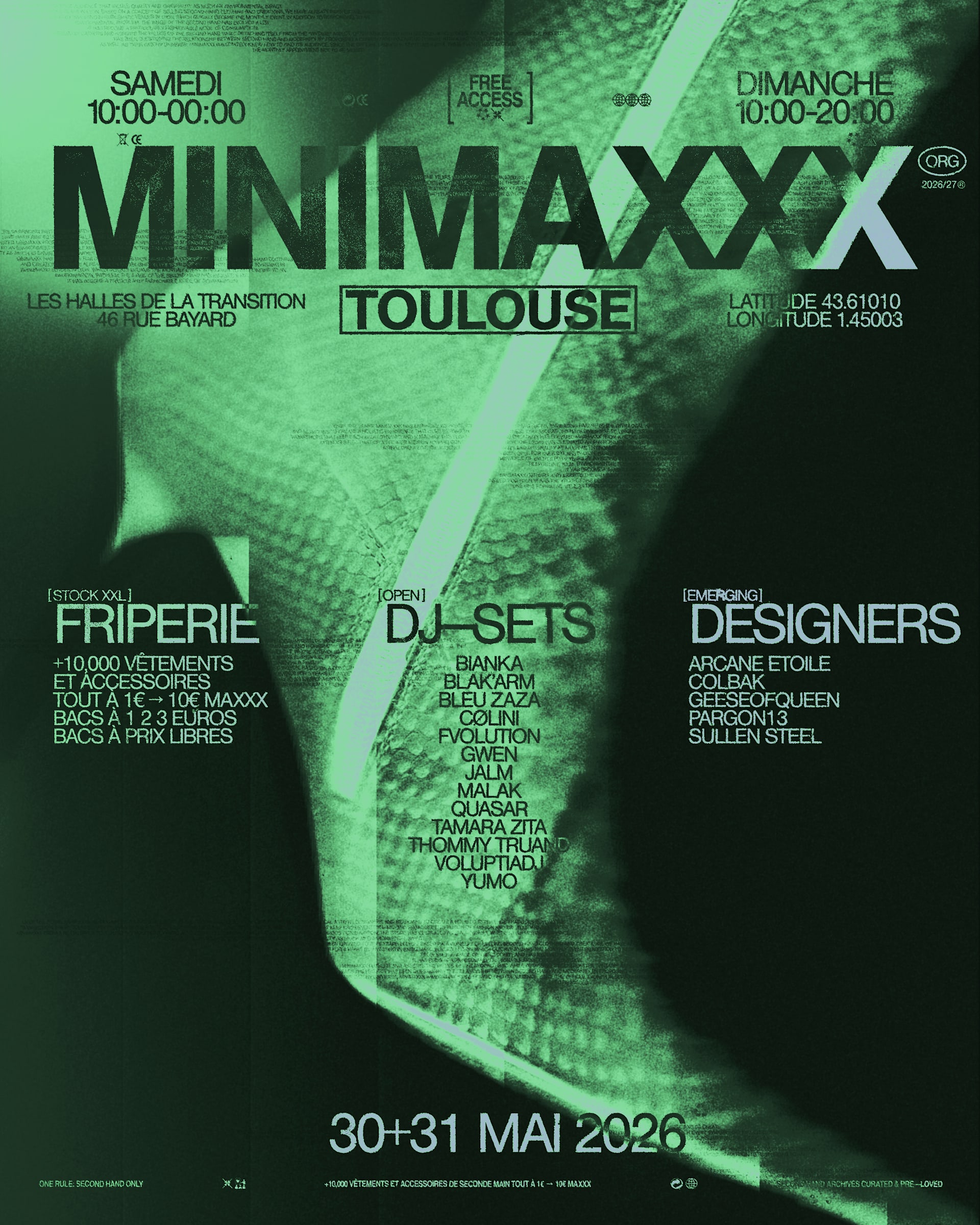 [Toulouse] Friperie + Dj-Sets + Designers