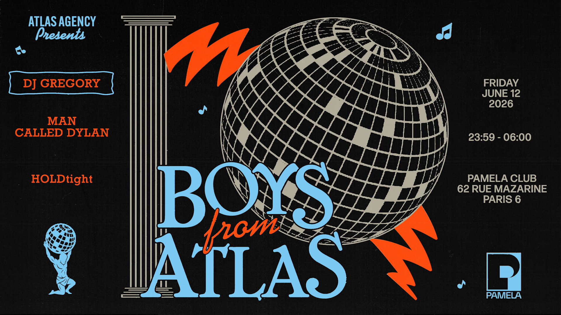 Boys From Atlas - Dj Gregory, Holdtight, Man Called Dylan