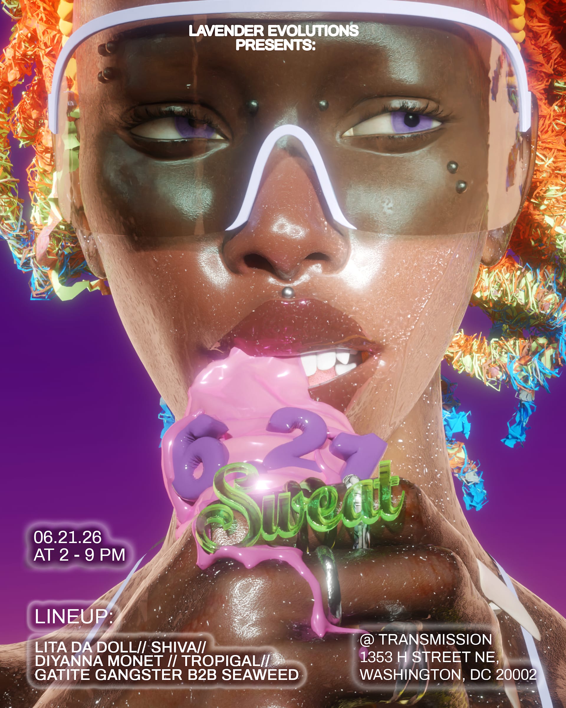 Sweat Pres. By Lavender Evolutions
