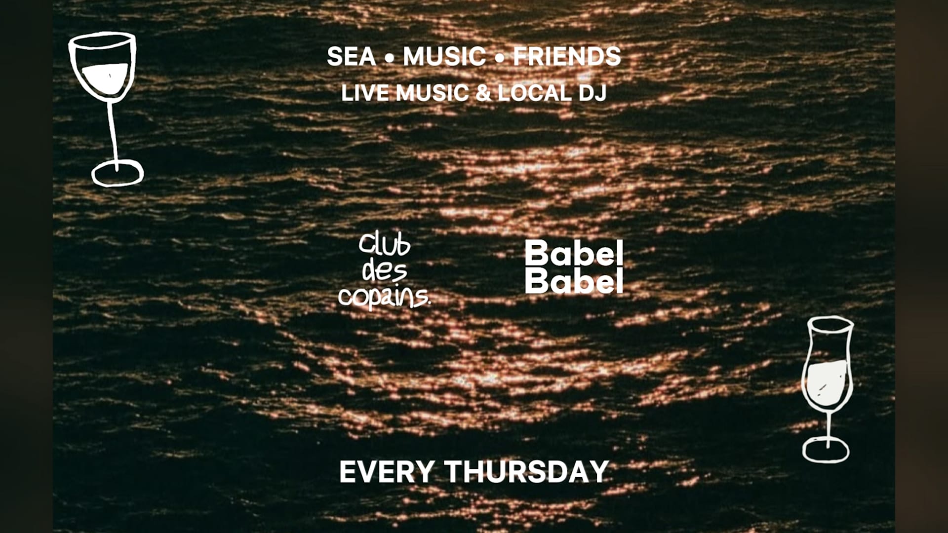 Club Des Copains X Babelbabel Nice X Jeudi 4 Mai X Sunset