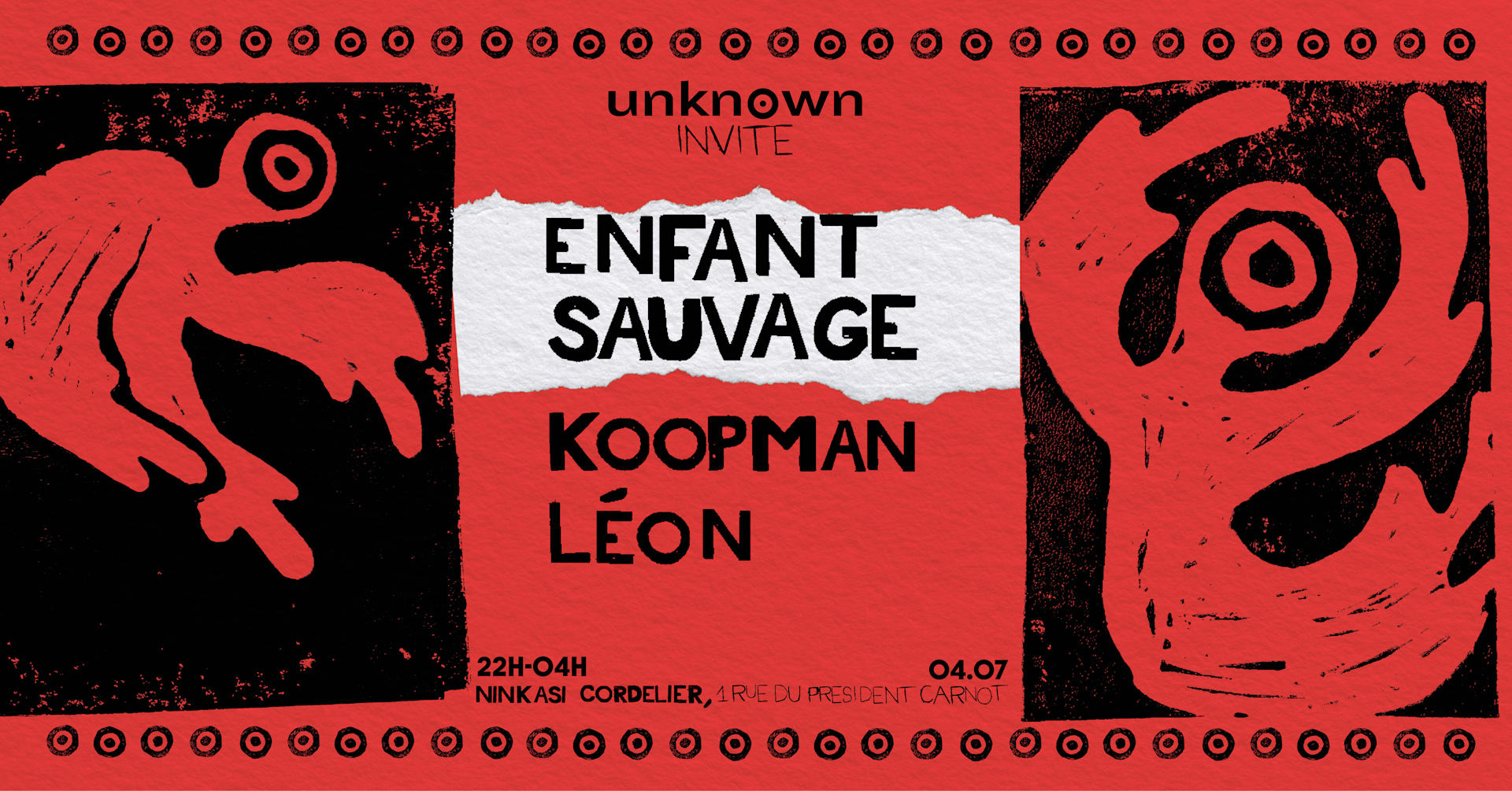 Unknown Invite Enfant Sauvage