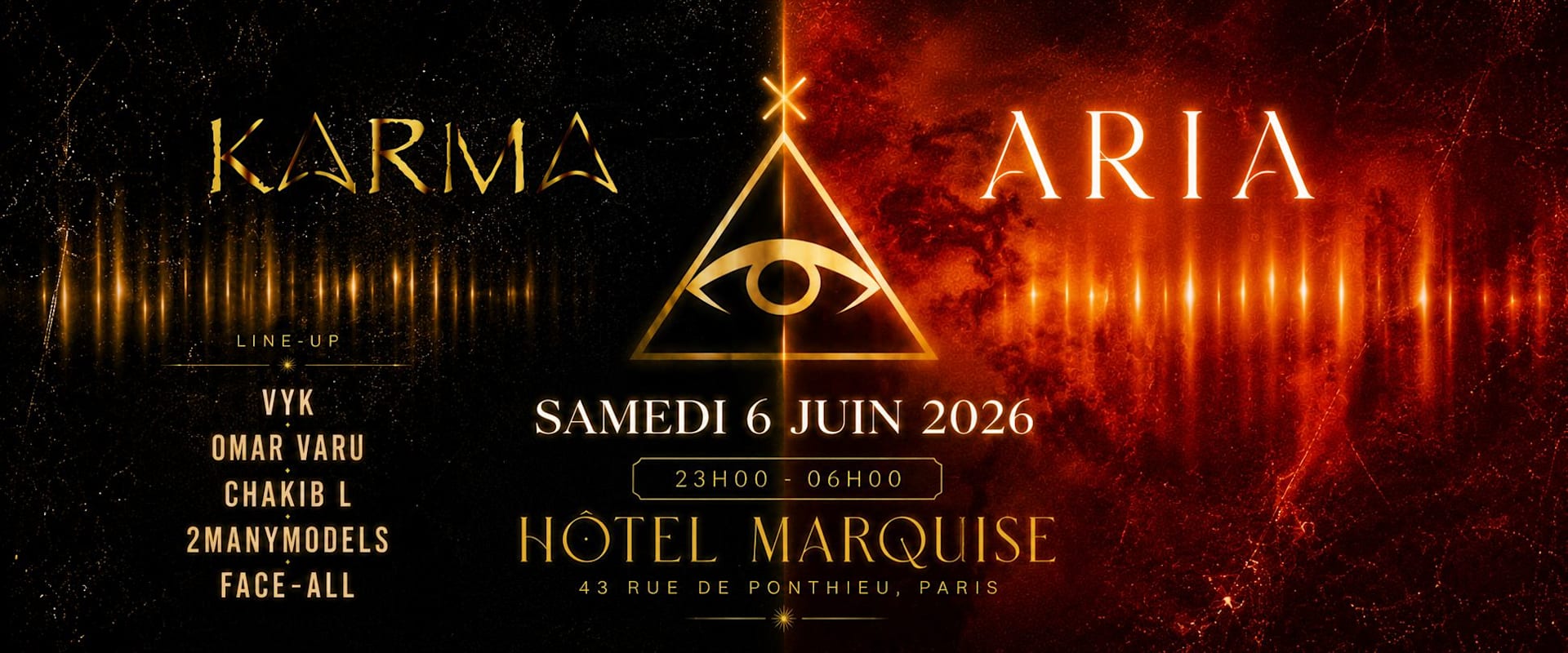 Karma X Aria @Hotel Marquise