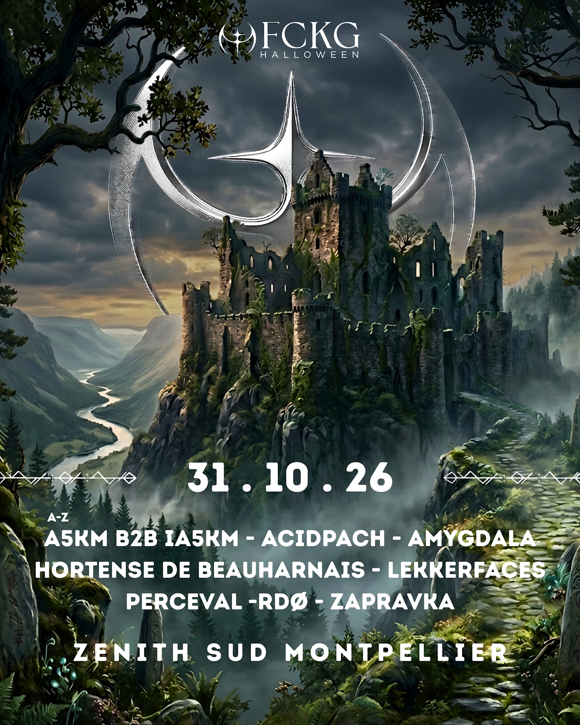 Fckg Halloween 2026 - Zénith Sud