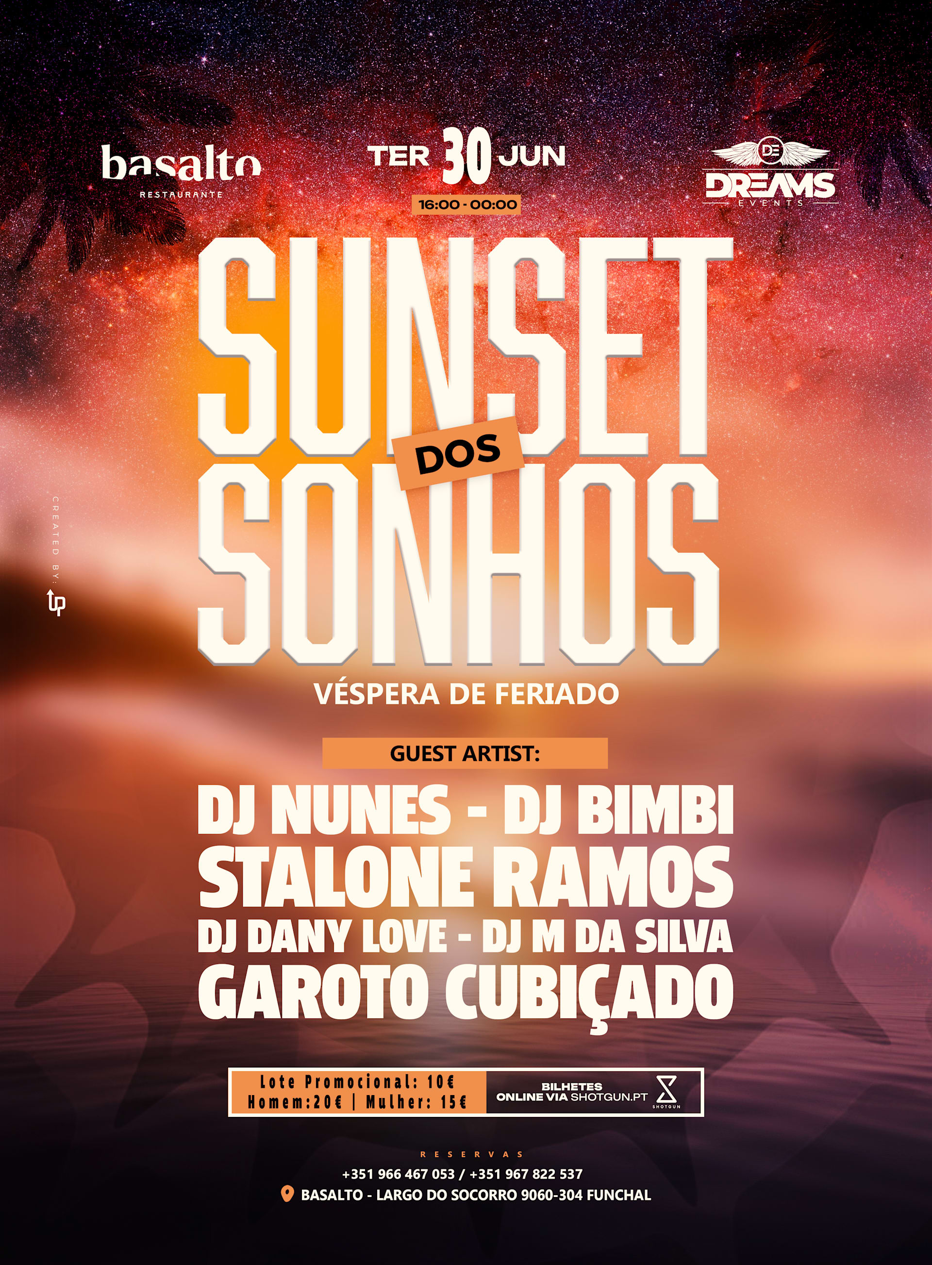 Sunset Dos Sonhos