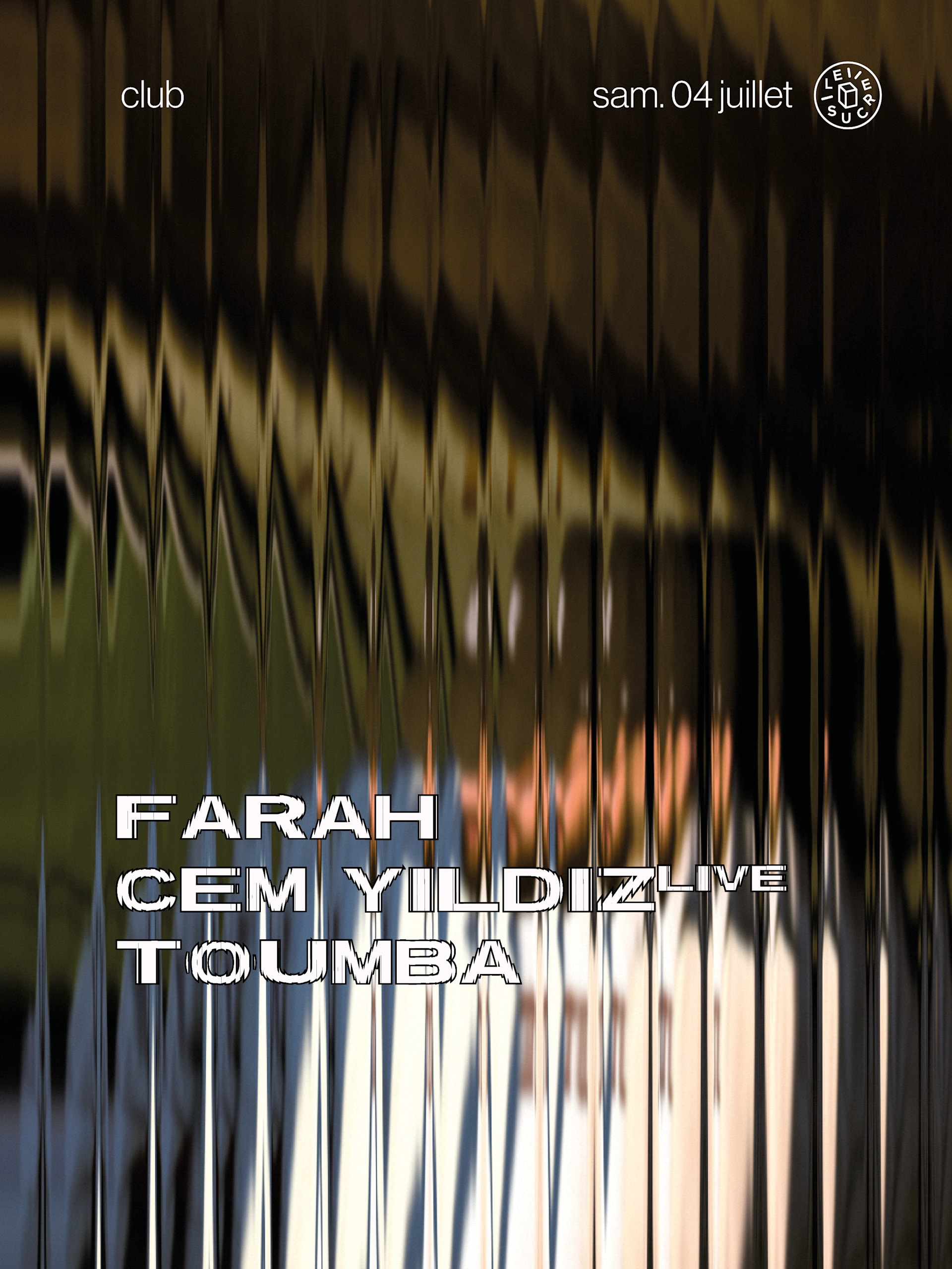 Club W/ Farah, Cem Yildiz (Live), Toumba