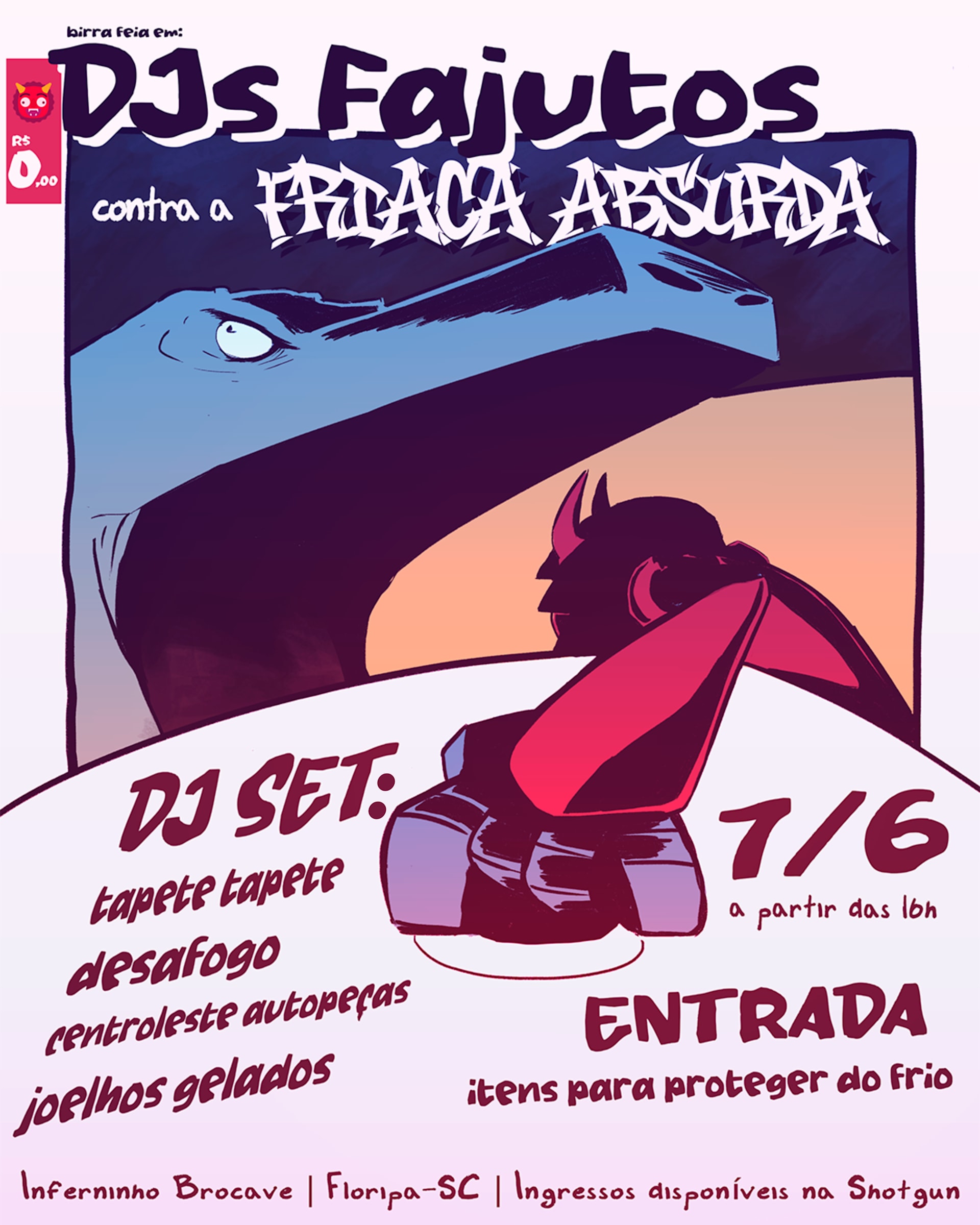 Birra Em: Djs Fajutos Contra Friaca Absurda