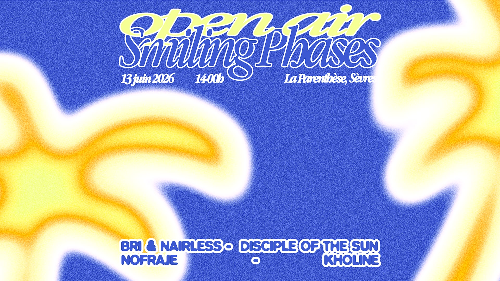 Open Air #11 - Smiling Phases Invite Dots, Kholine & Nofraje
