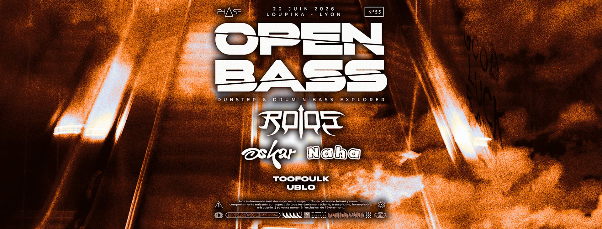 Open Bass #55 W/ Roi Os, Oskar, Naha