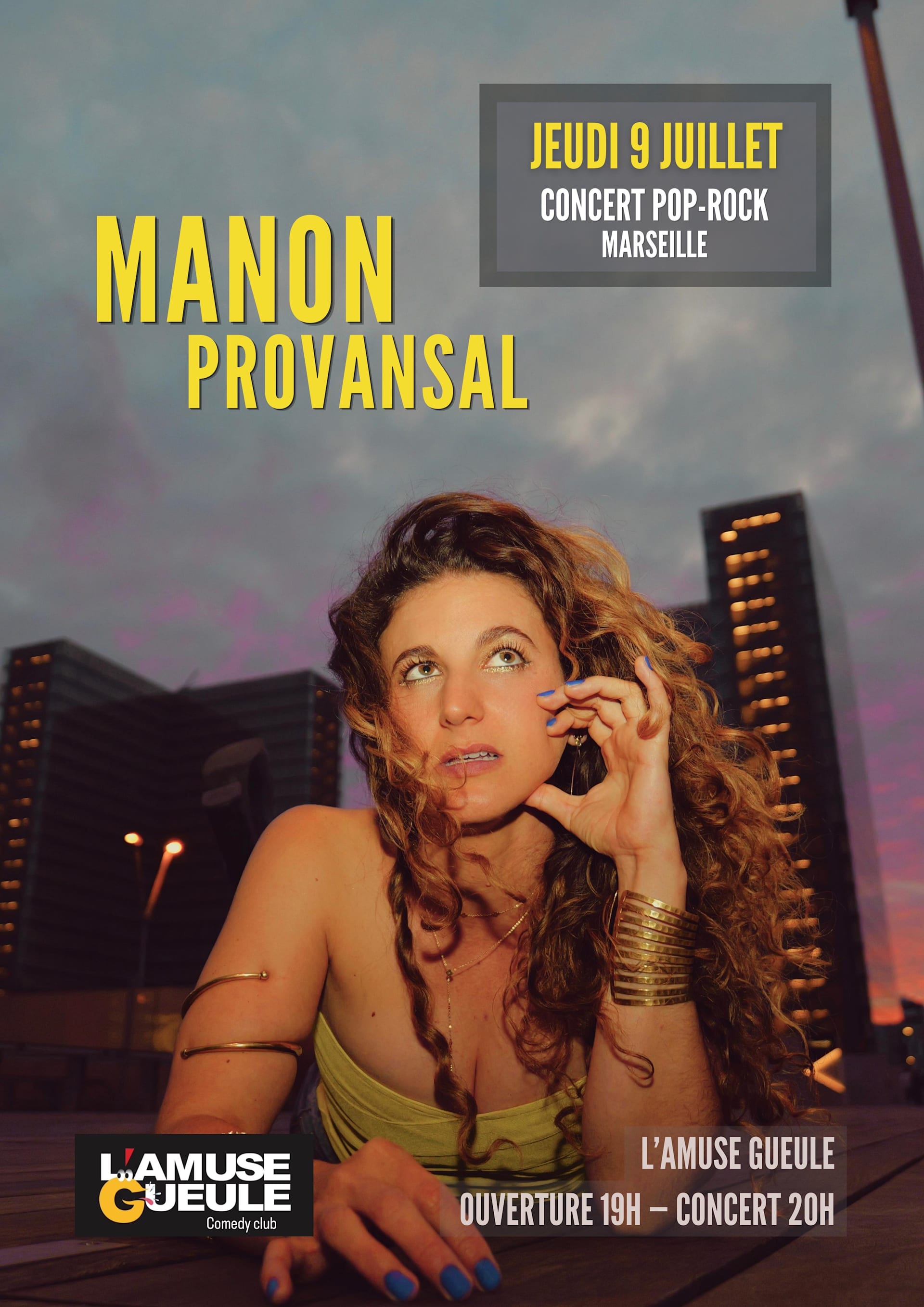 Concert Pop Rock Manon Provansal