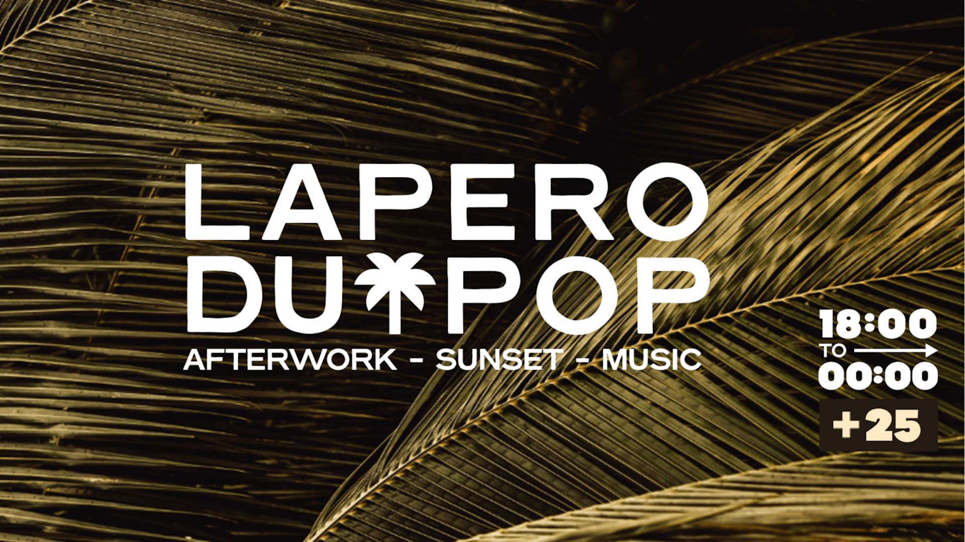 L'apéro Du Pop - Jeu. 23 Juillet