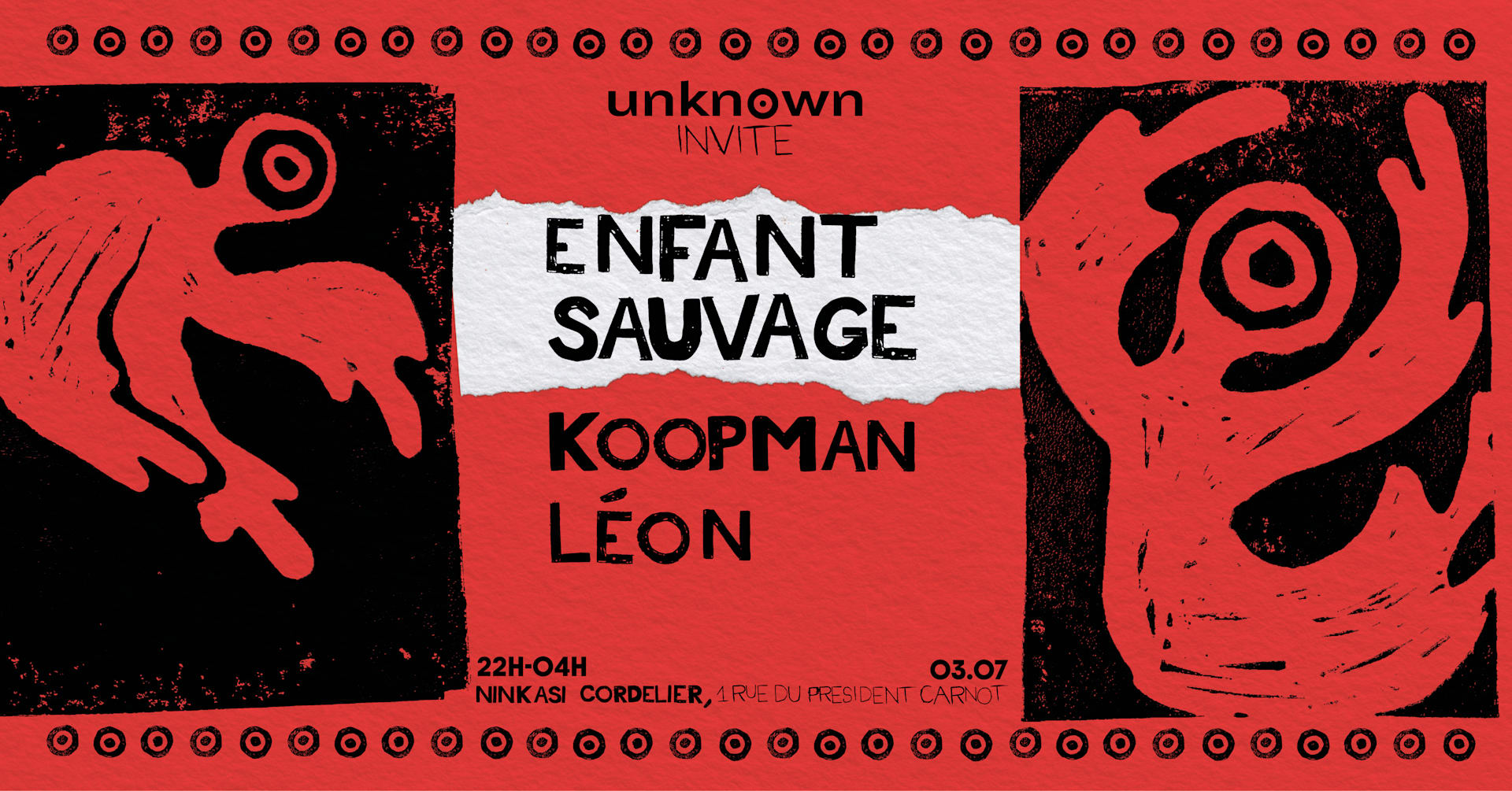 Unknown Invite Enfant Sauvage