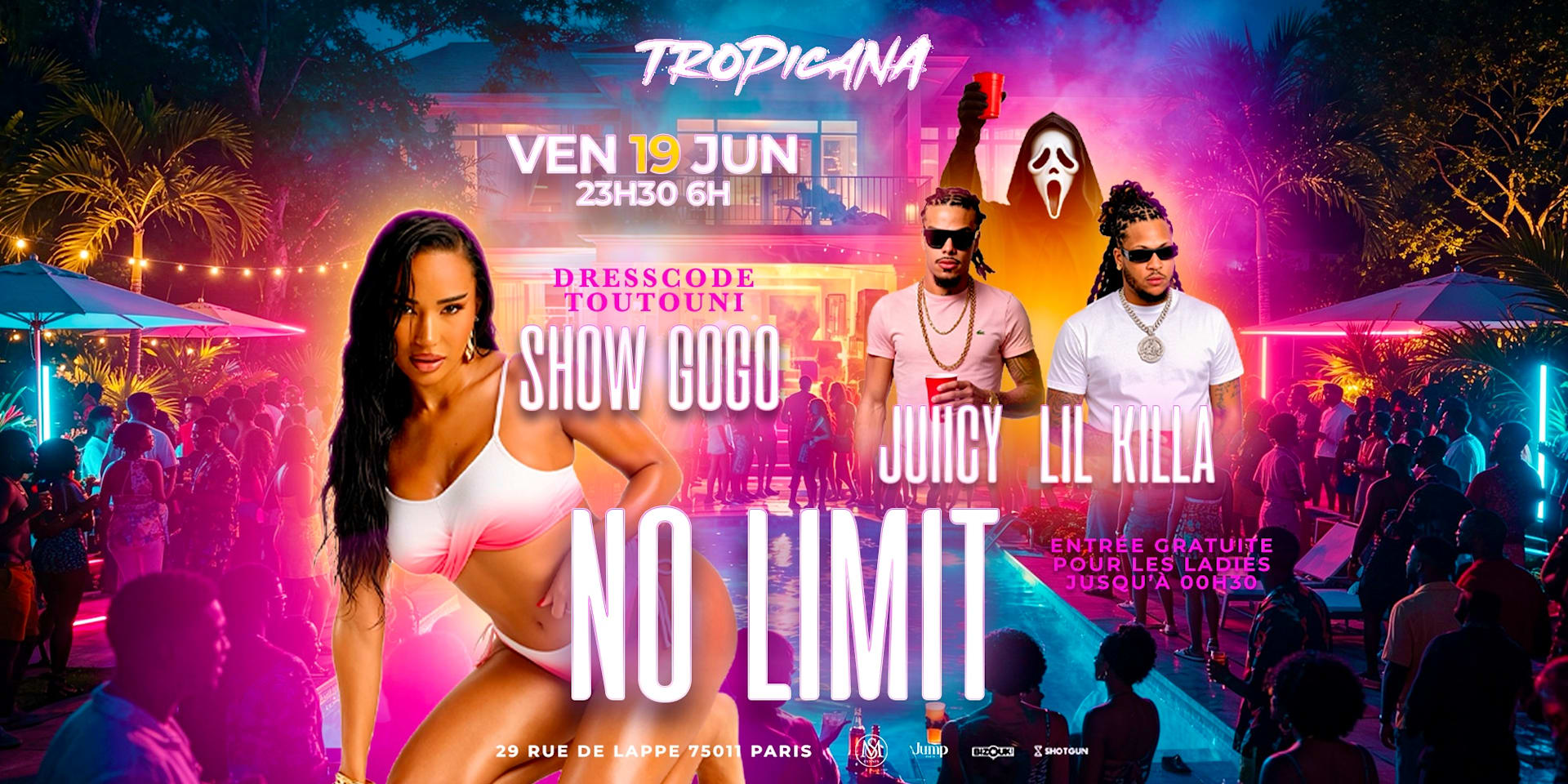 La Tropicana - No Limit - Dj Lil Killa & Juiicy