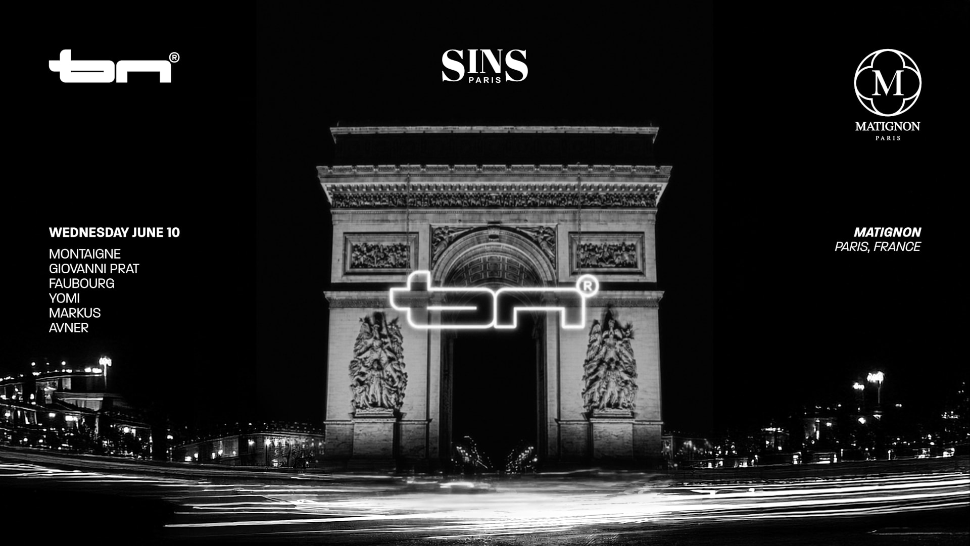 Beurre Noir X Sins Matignon Paris