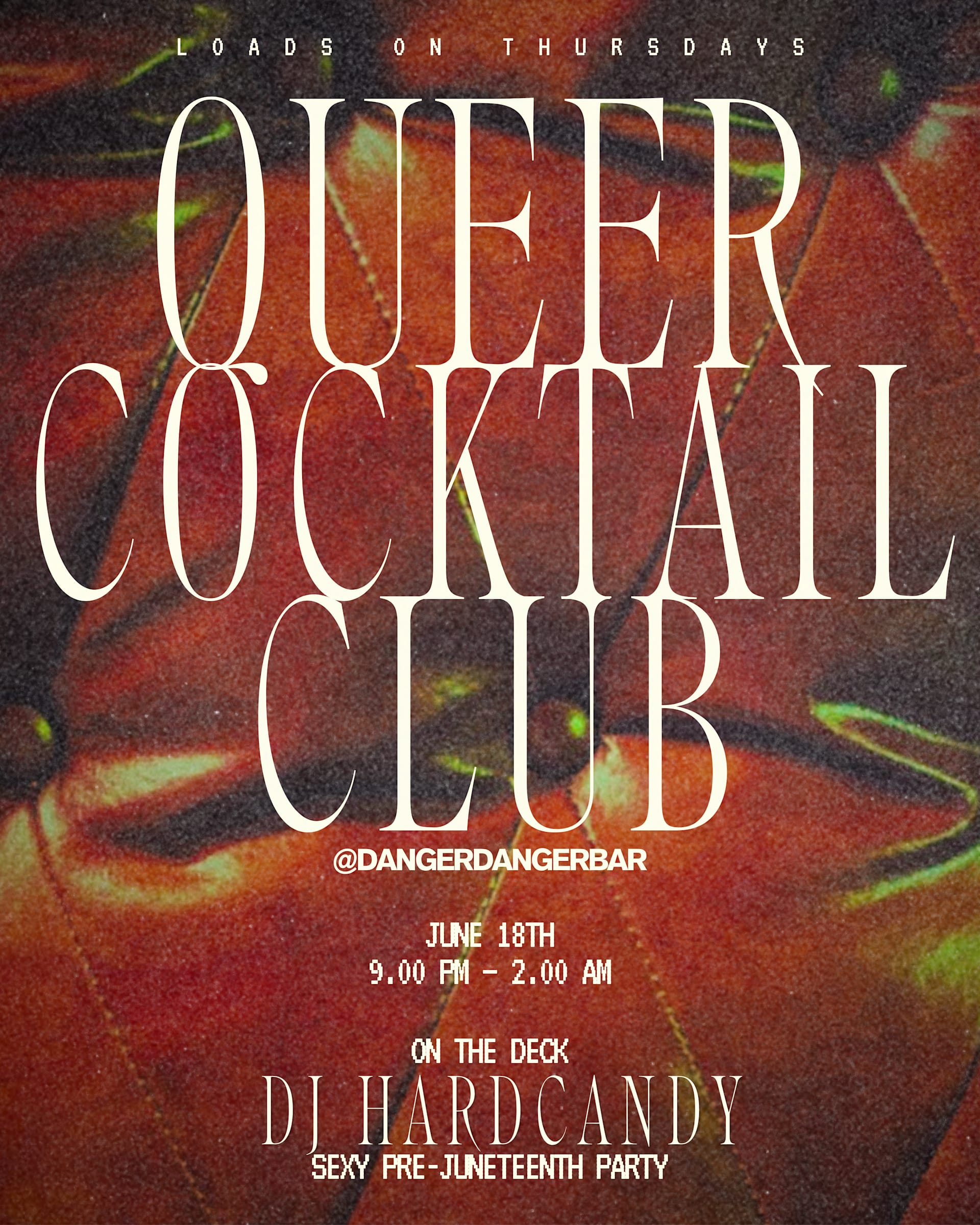 Queer Cocktail Club @ Danger Danger