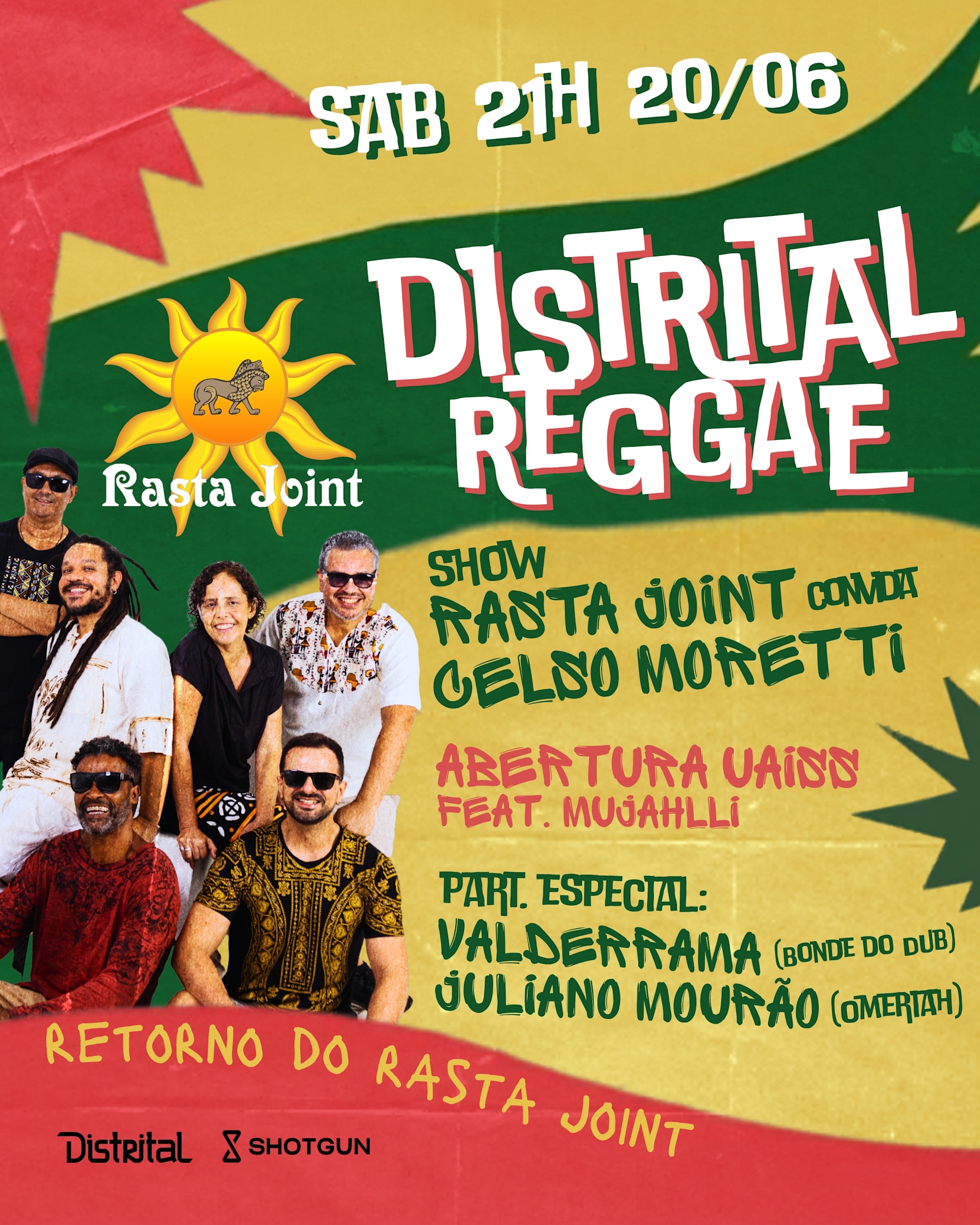Distrital Reggae - A Volta Do Rasta Joint