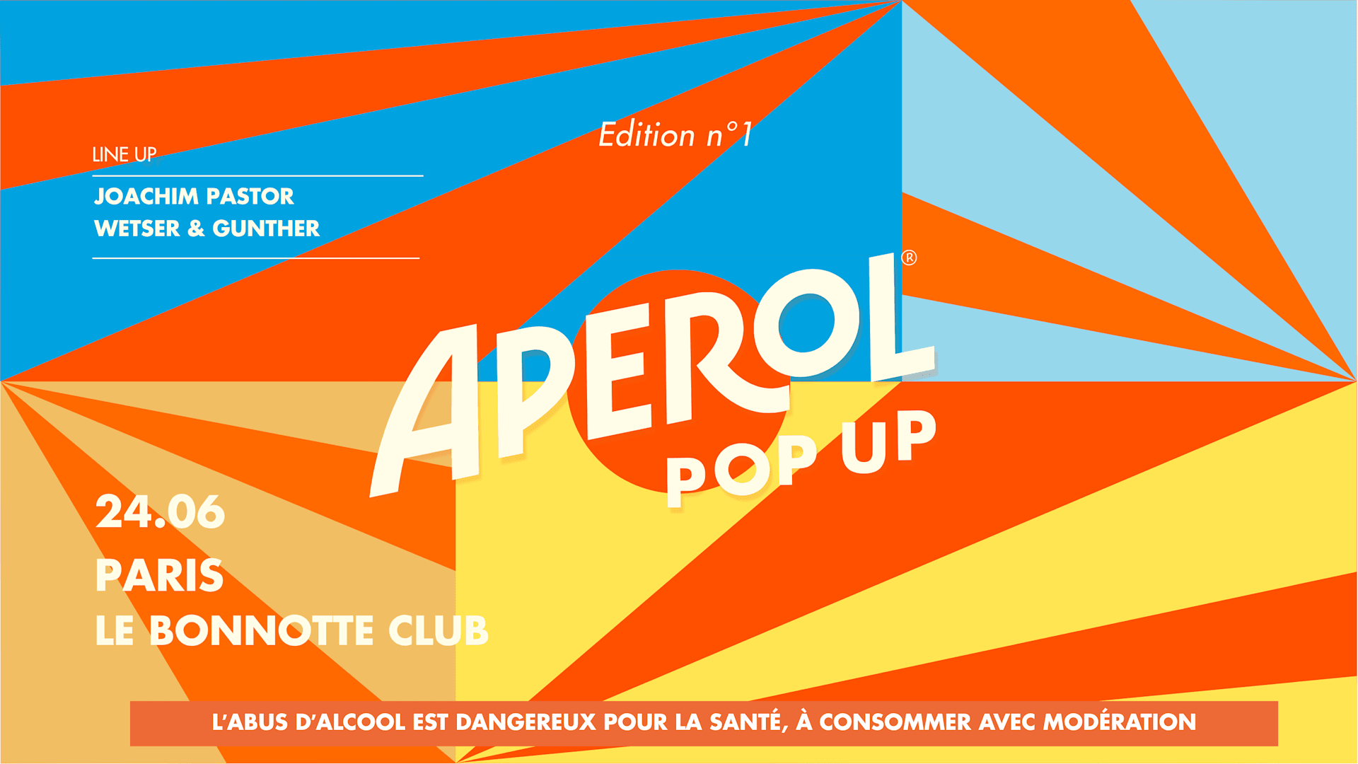 Aperol Pop-Up - Édition N°1 - Paris - 24 Juin 2026