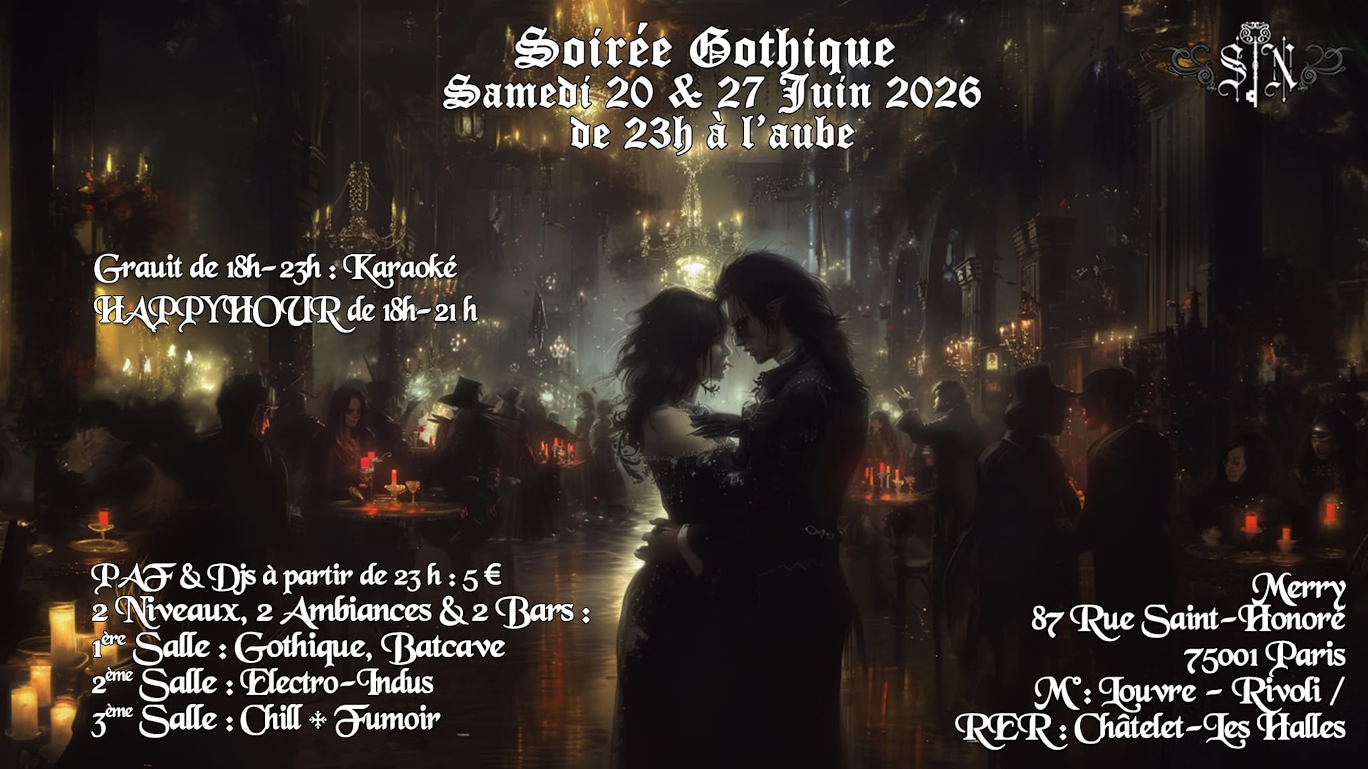 Soirée Gothique