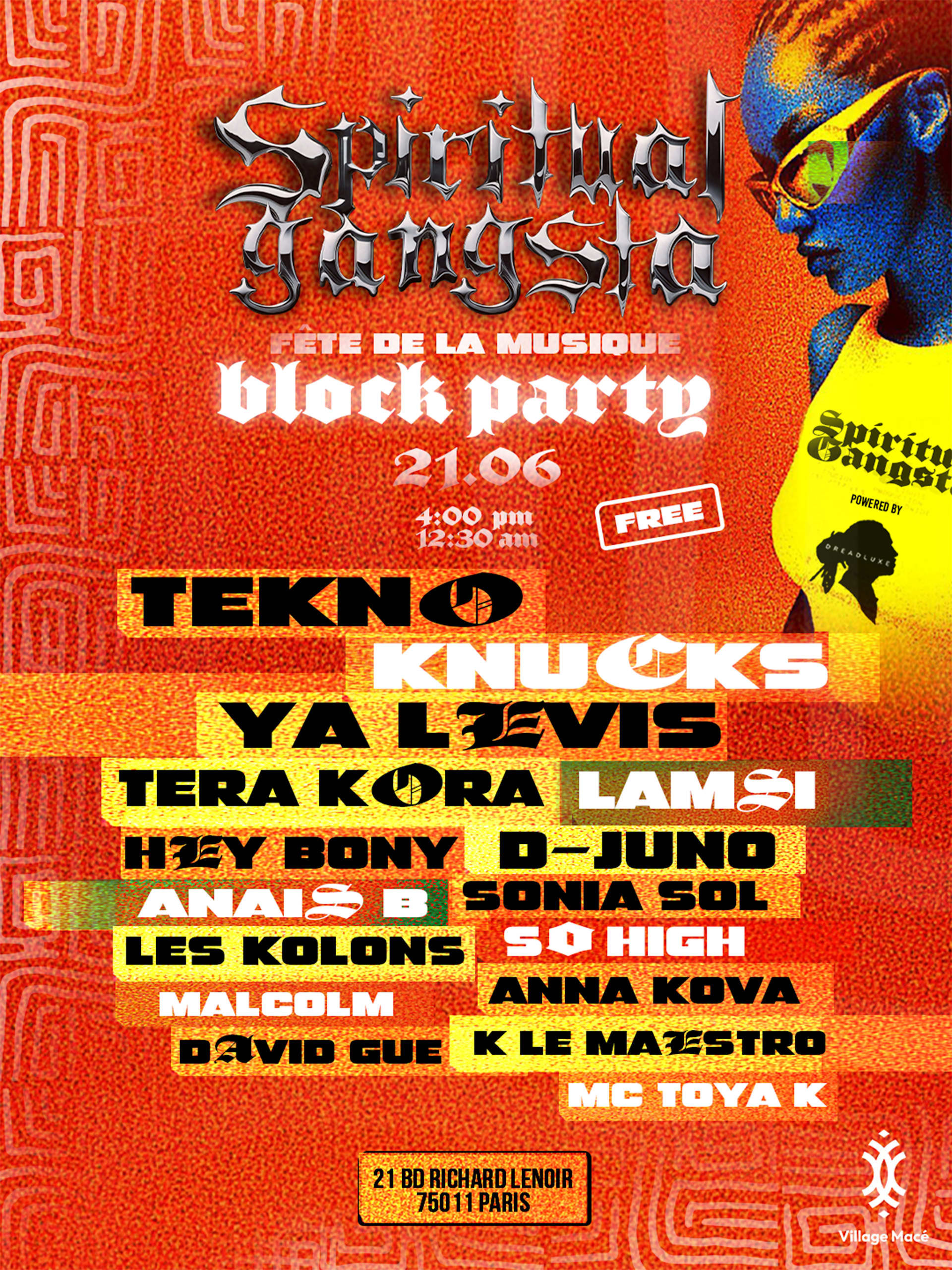 Spiritual Gangsta Block Party Fete De La Musique