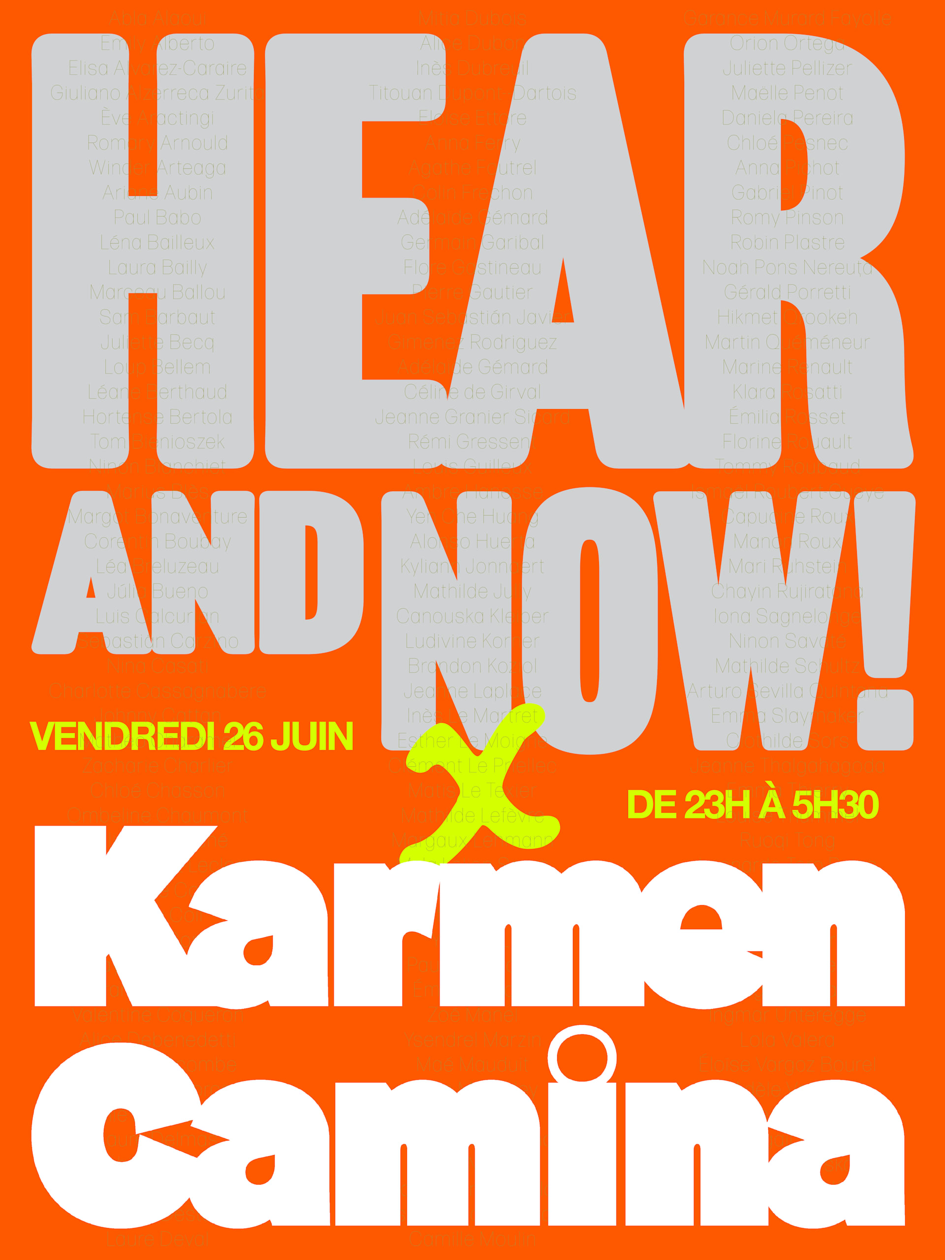 Festival Night Hear & Now [Dj Würm (Live) &+]
