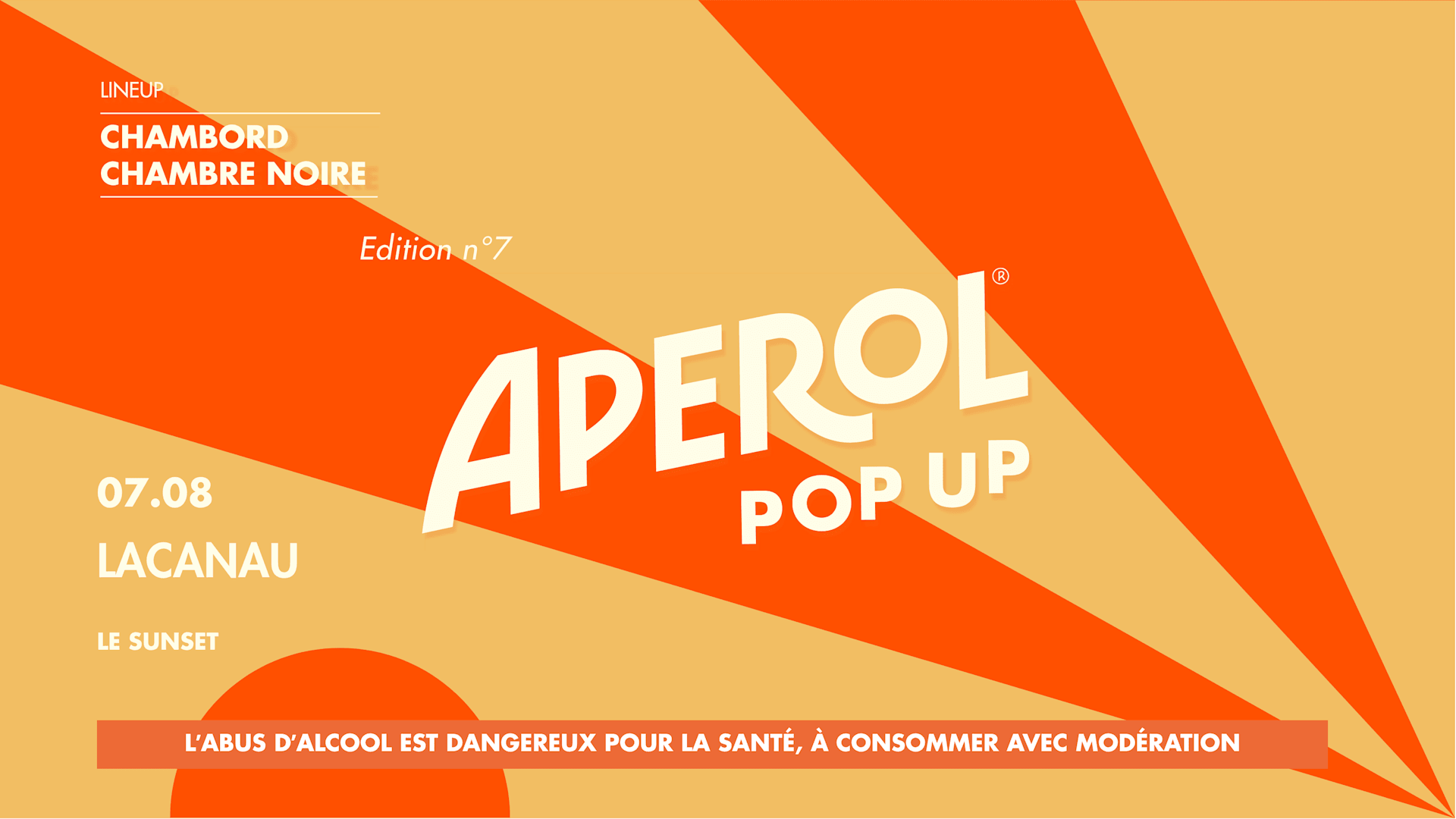 Aperol Pop-Up - Édition N°7 - Lacanau - 7 Août