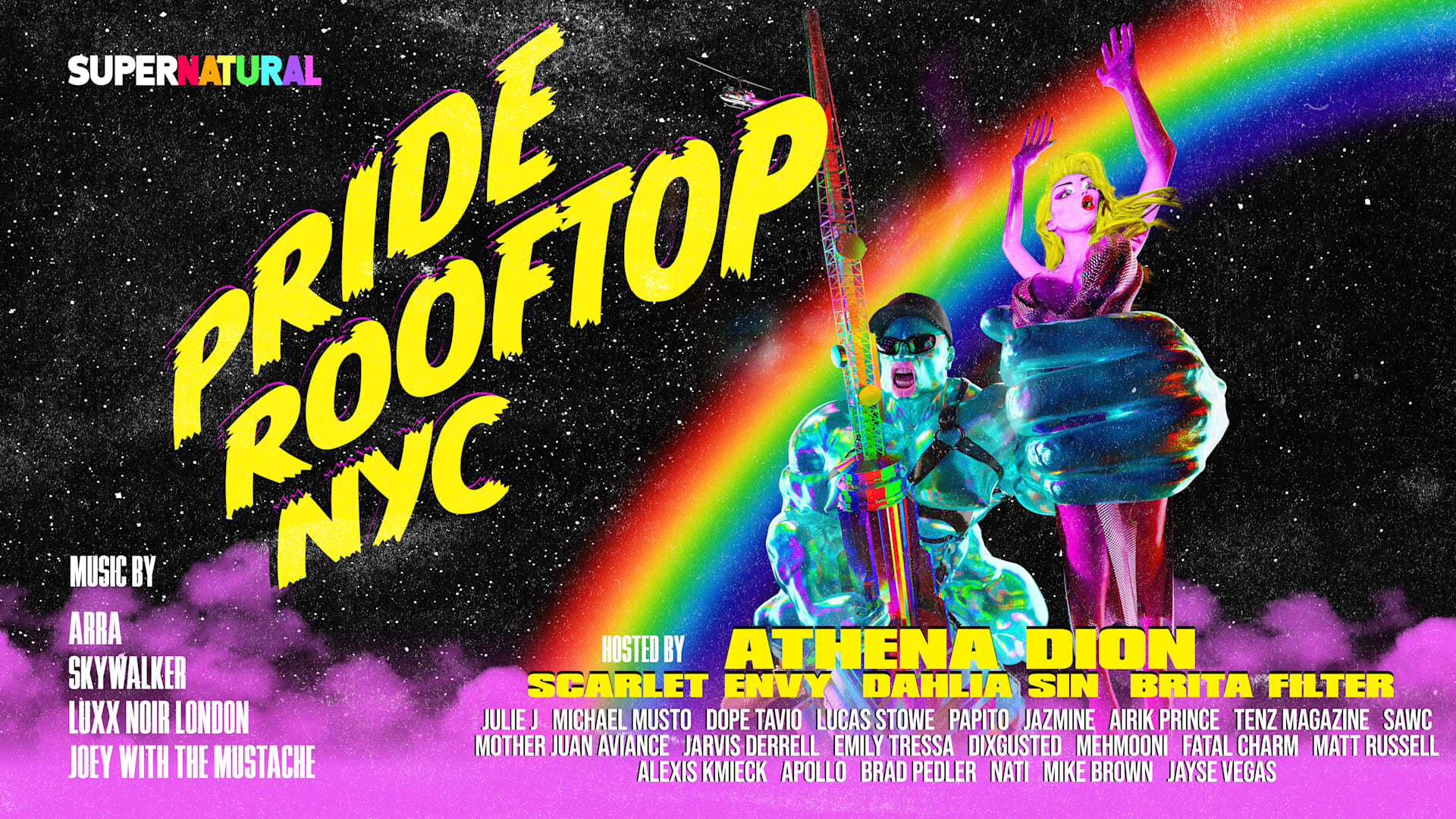 Nyc Pride Rooftop At Magic Hour Chelsea