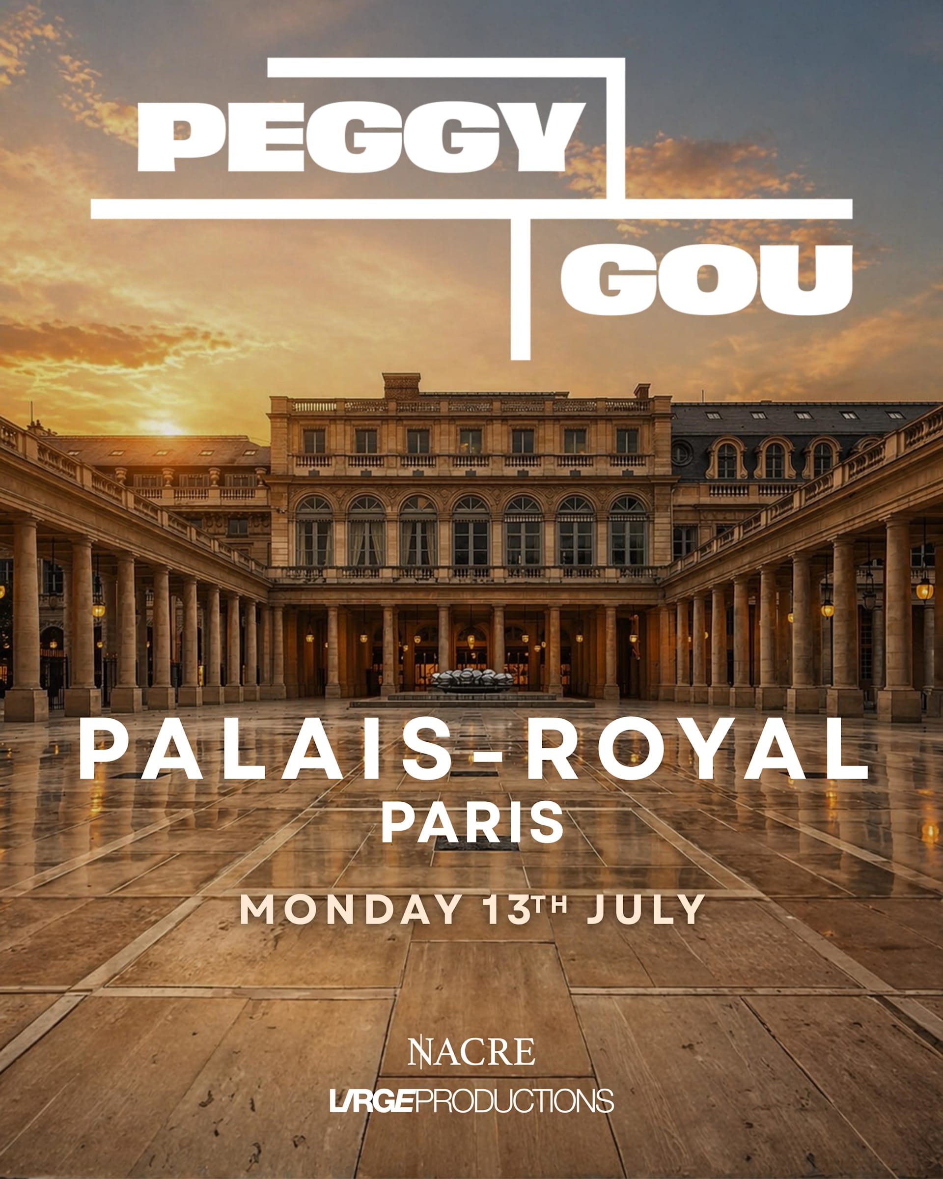 Peggy Gou At Palais Royal - Paris
