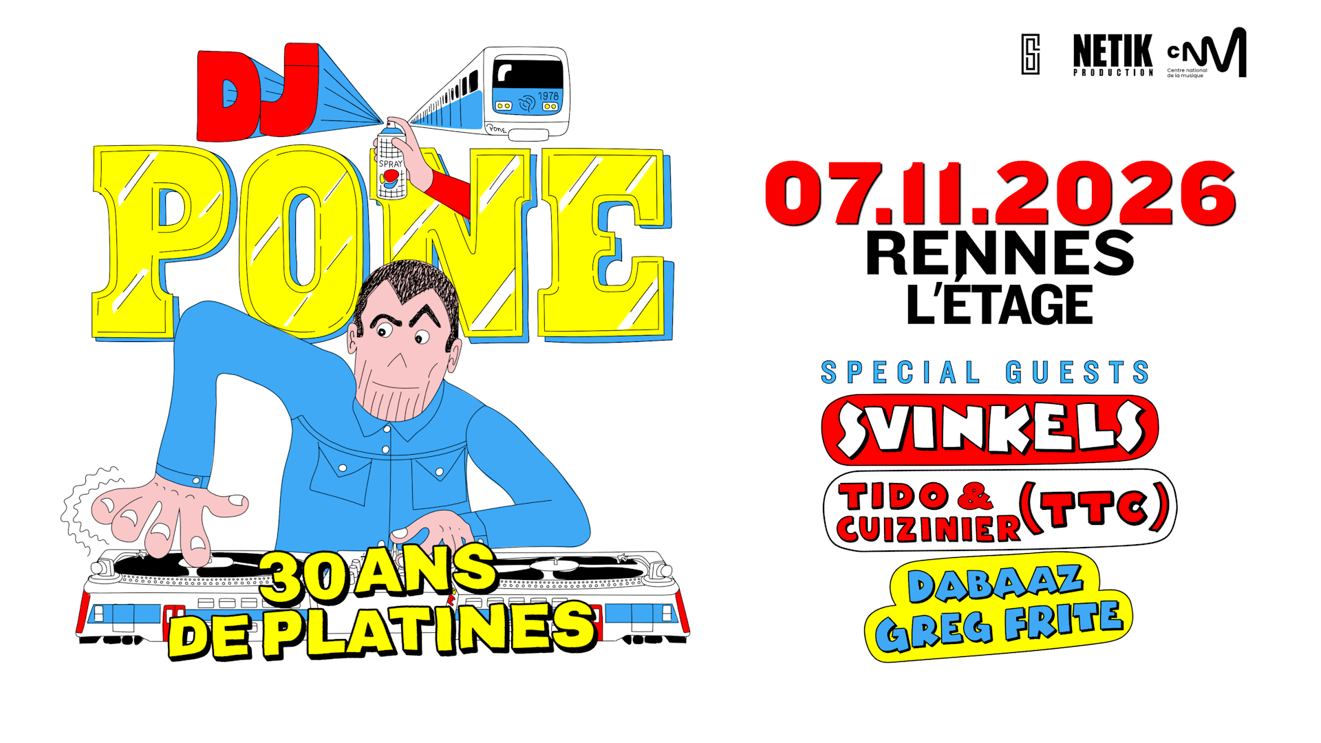 Dj Pone - 30 Ans De Platines
