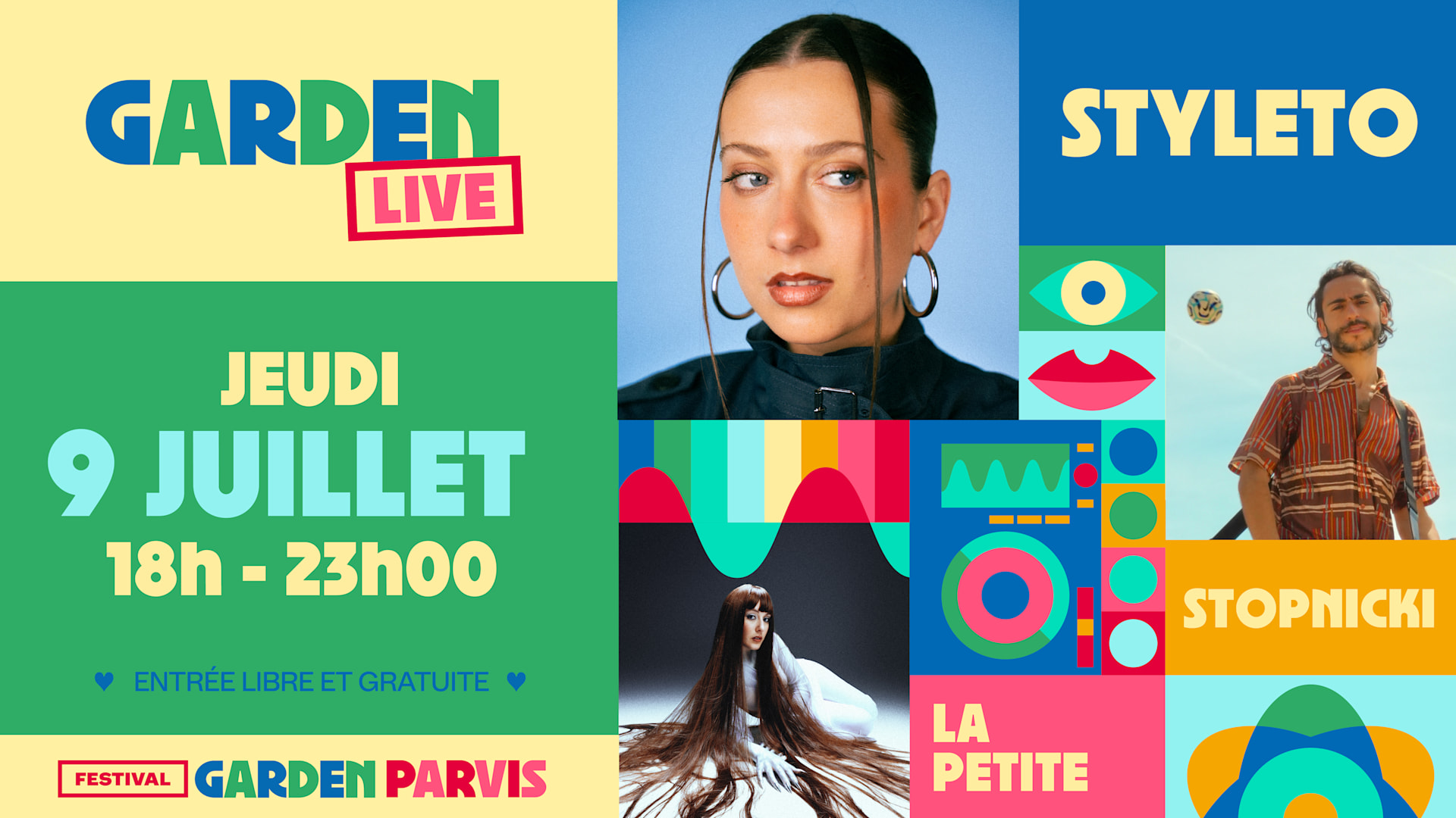 Garden Live W/ Styleto, La Petite & Stopnicki