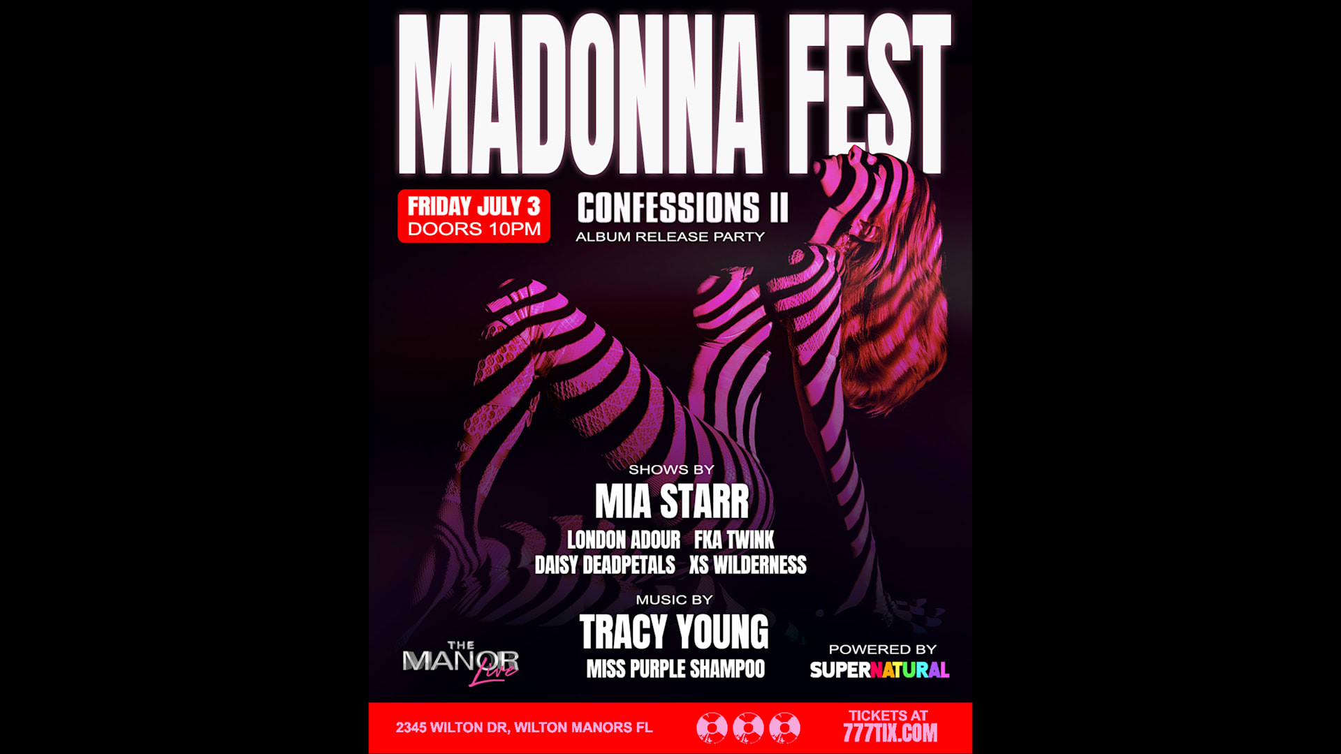 Madonna Fest: Album Release Party At The Manor